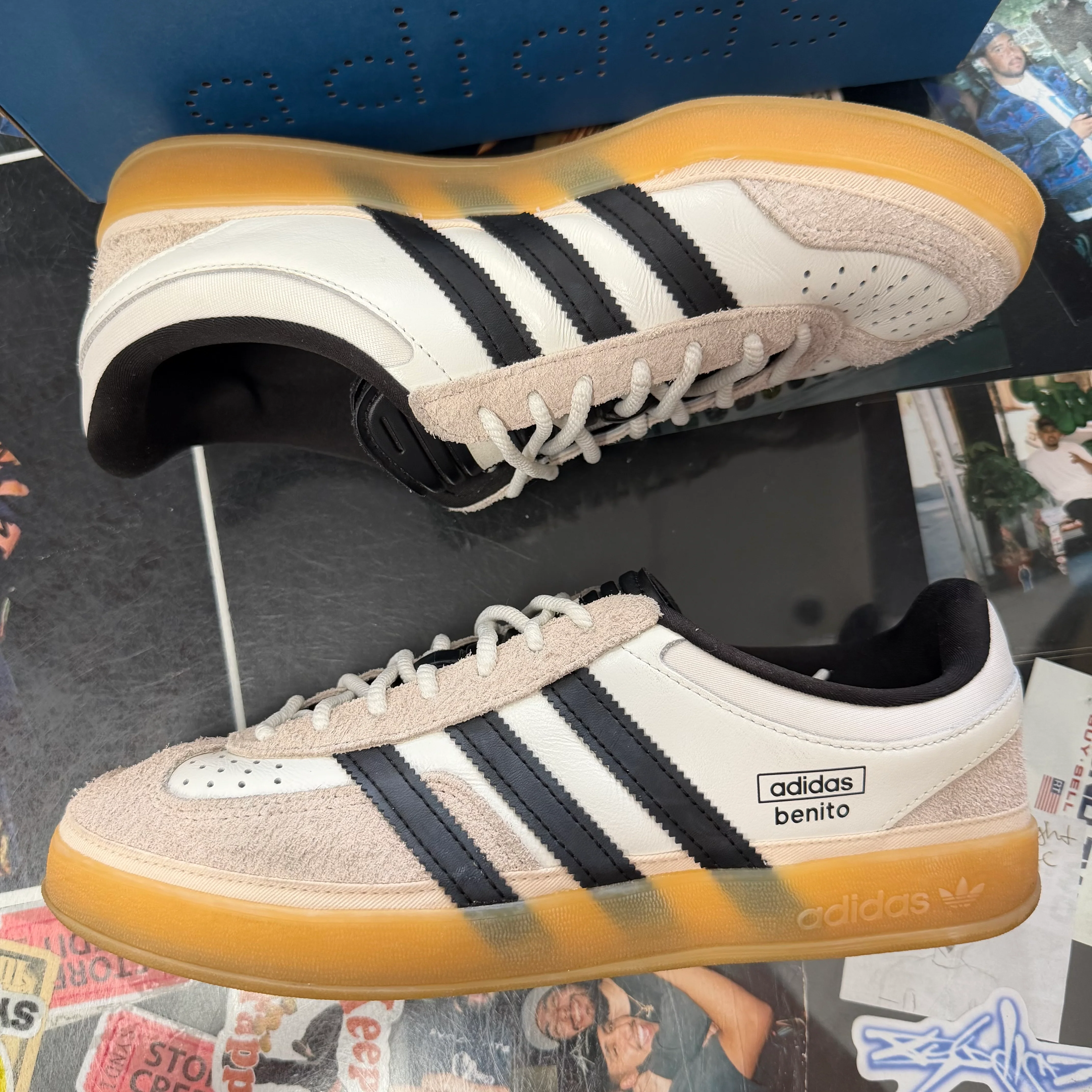 Adidas Gazelle Indoor Bad Bunny U9.5 - Image 3