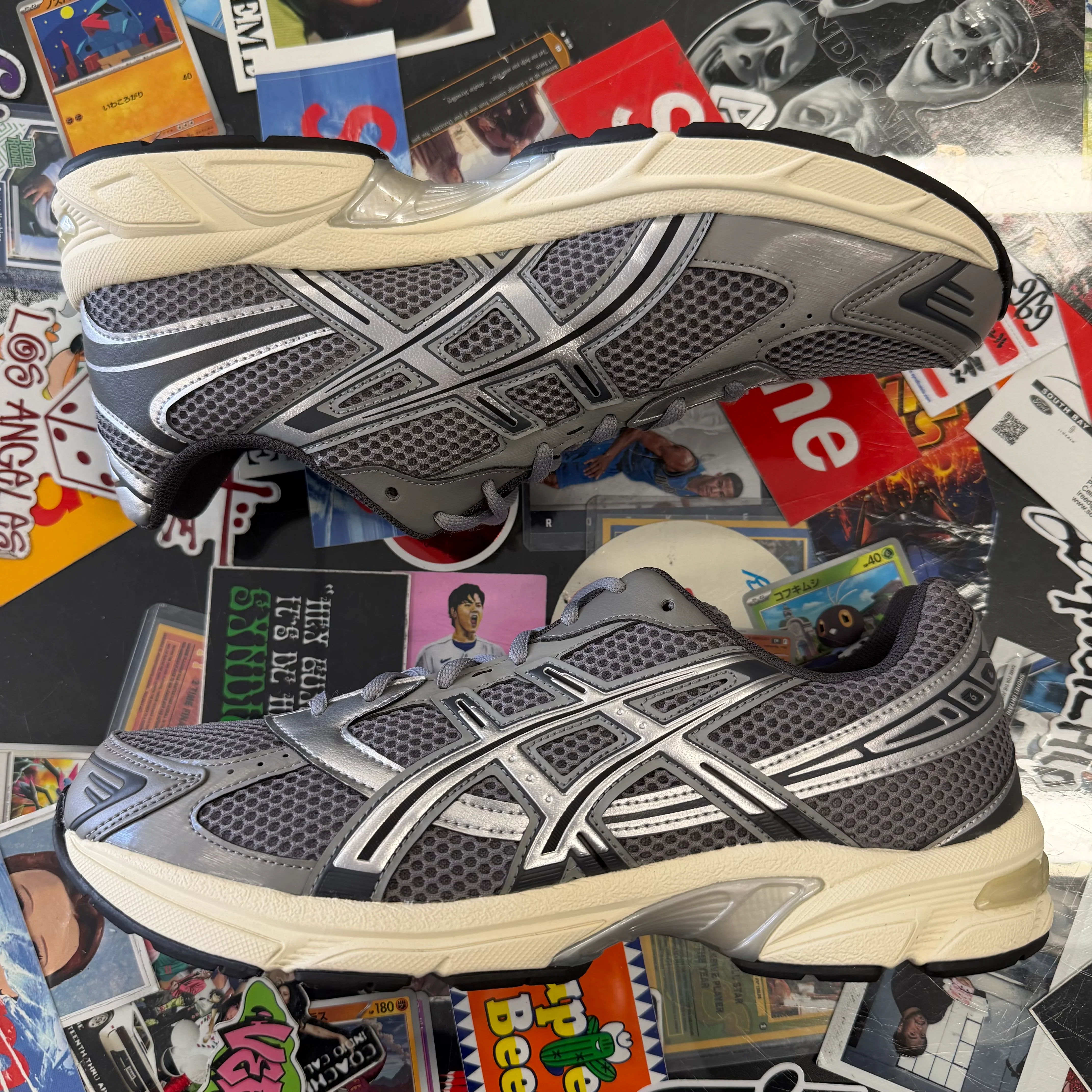 Asics Gel 1130 Clay Grey Pure Silver - Image 3