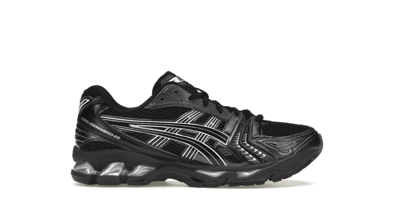 ASICS Gel-Kayano 14 Black Pure Silver