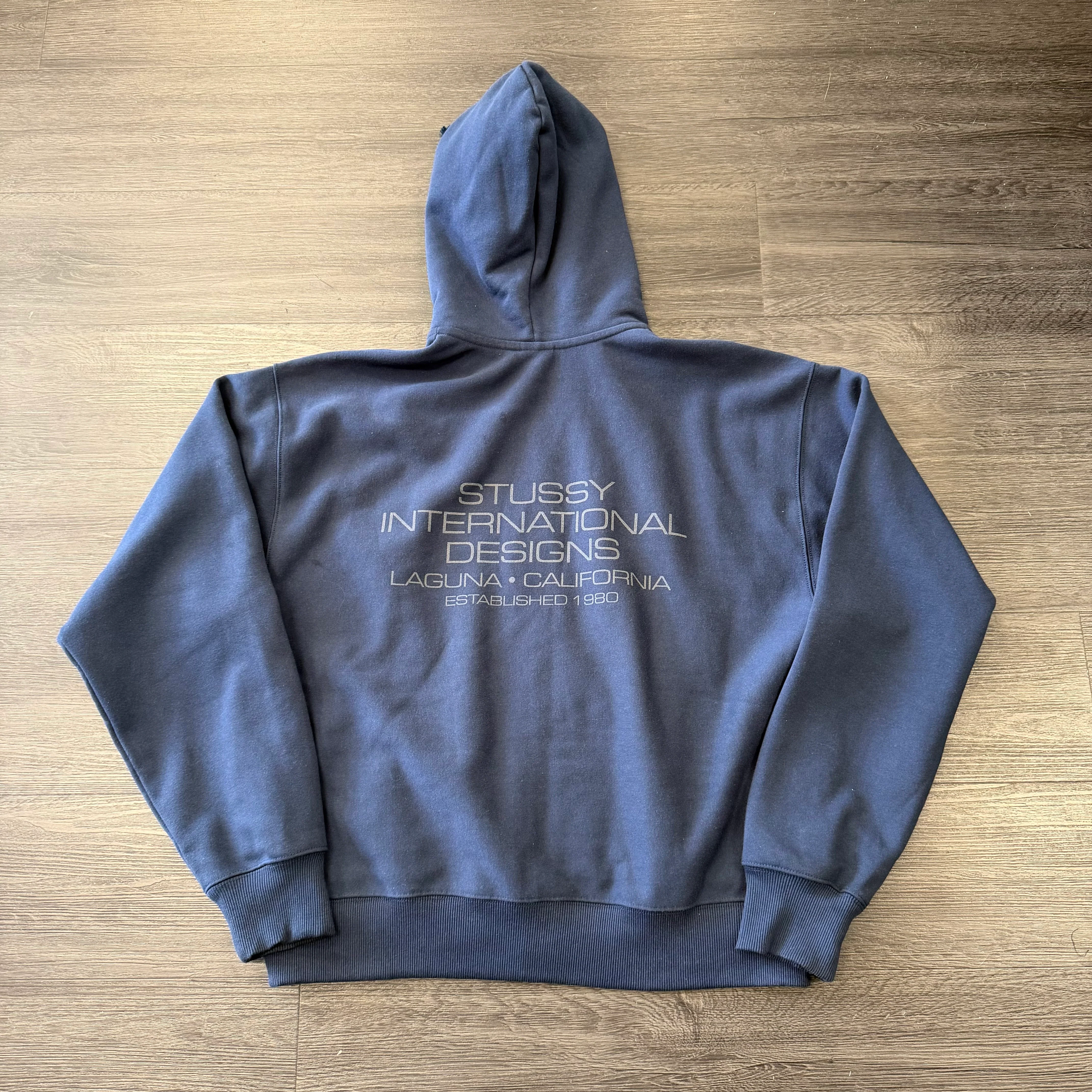 Stussy Navy Zip Ups - Image 2