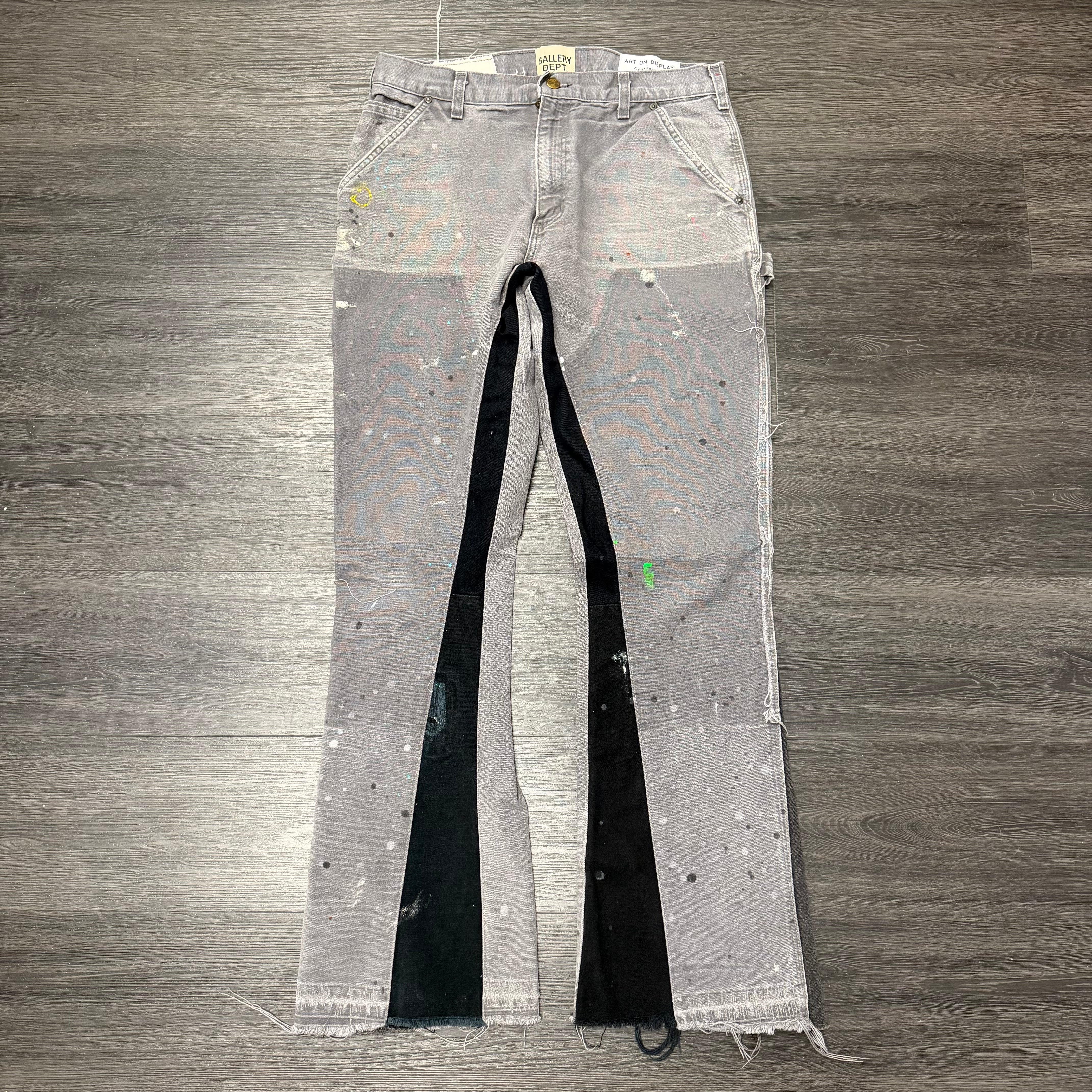 Gallery Dept Flare Denim Pants Grey