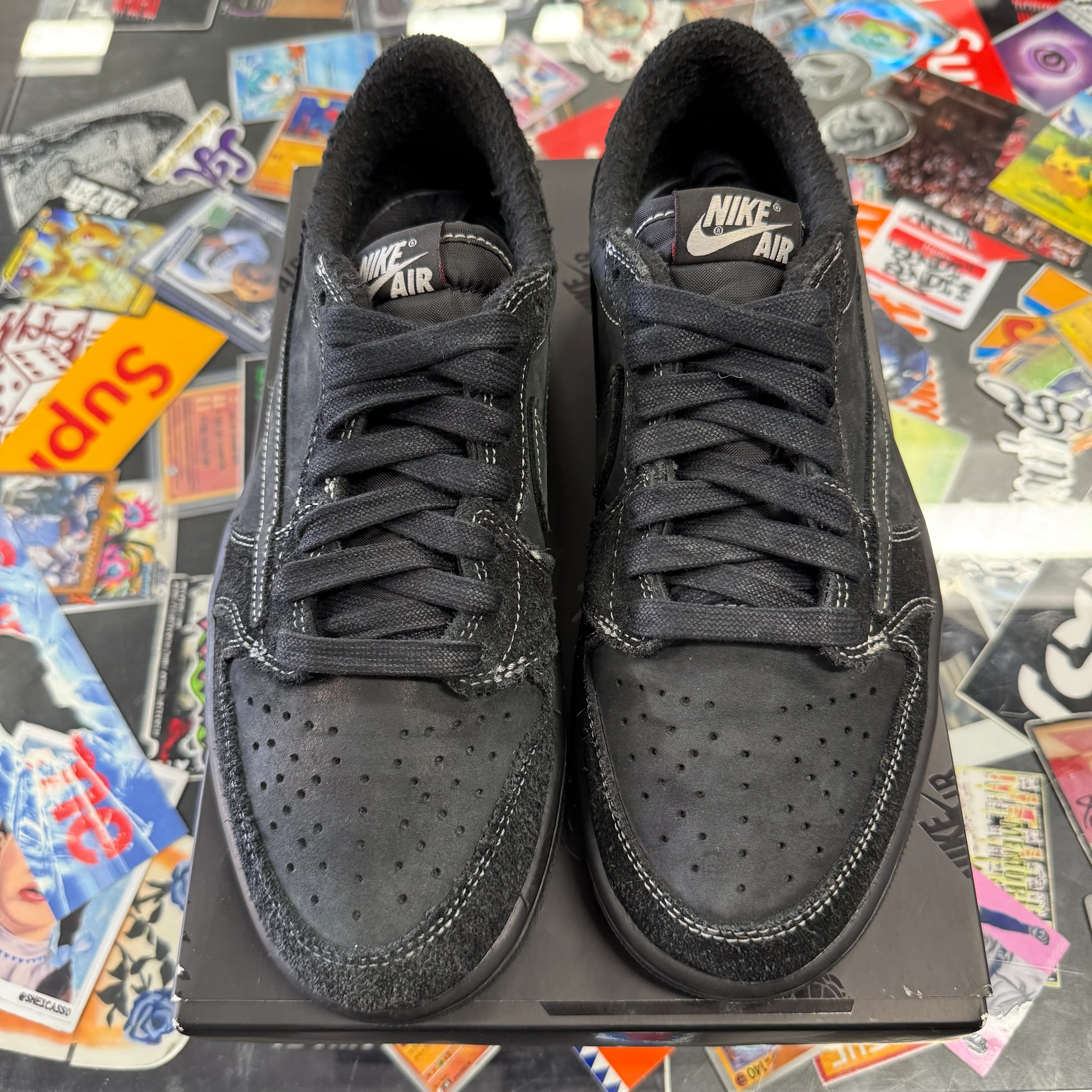 Jordan 1 Retro Low OG SP Travis Scott Black Phantom U7 - Image 2