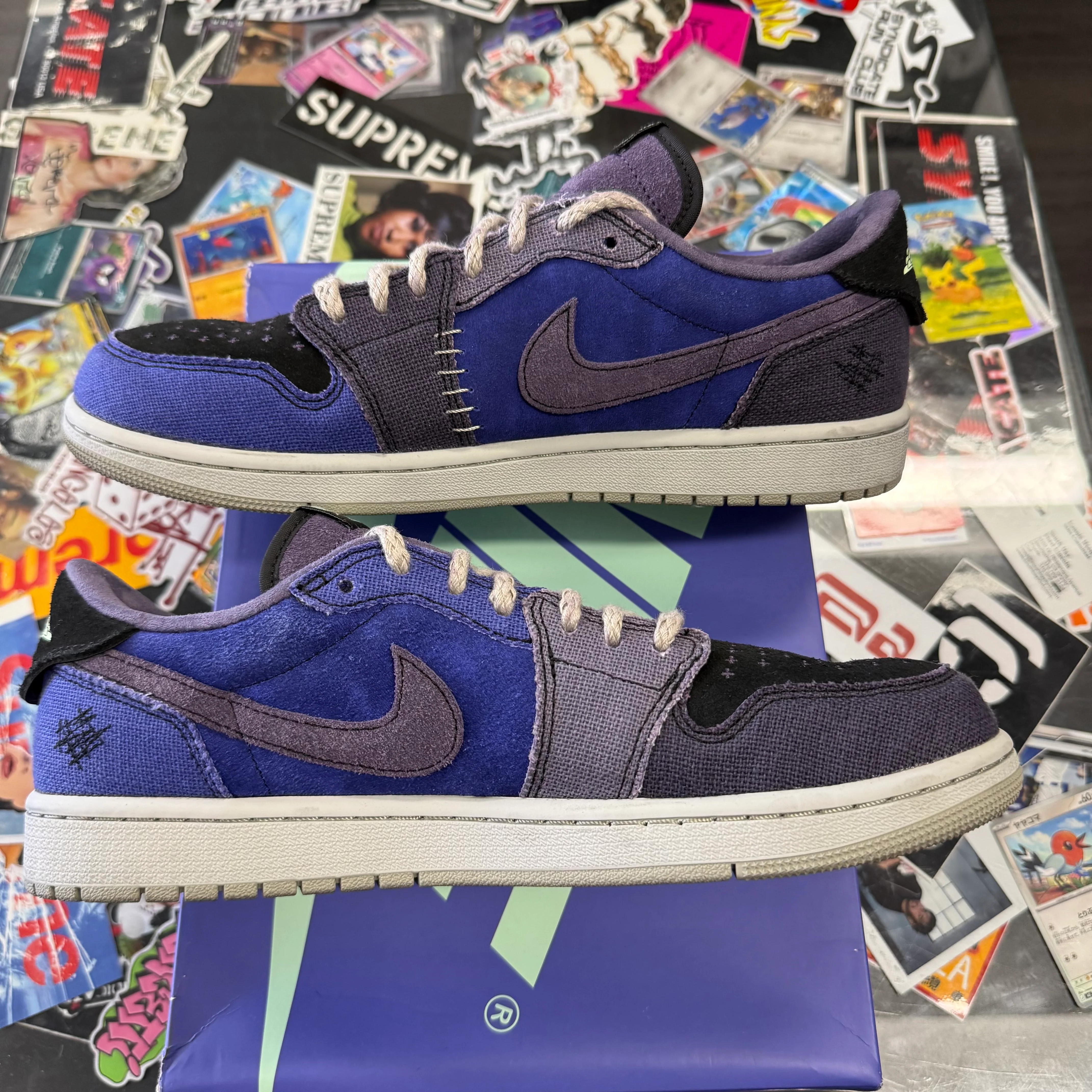 Jordan 1 Retro Low OG Zion Williamson Voodoo Alternate U11 - Image 2