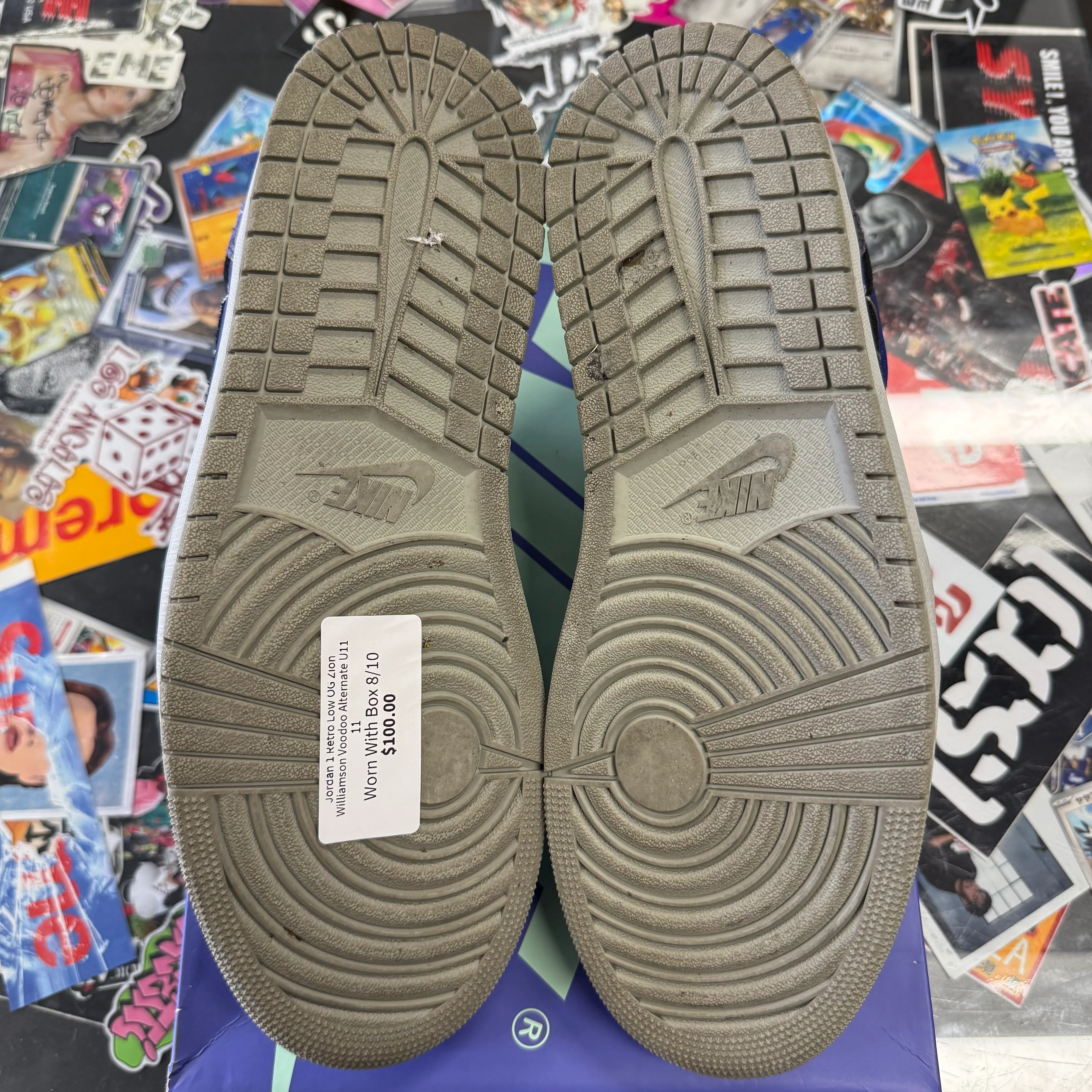 Jordan 1 Retro Low OG Zion Williamson Voodoo Alternate U11 - Image 4
