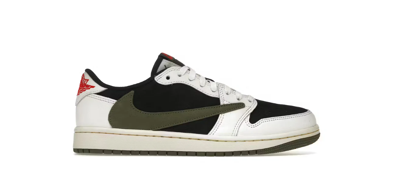 Jordan 1 retro low Travis Scott olive (women’s) U9W