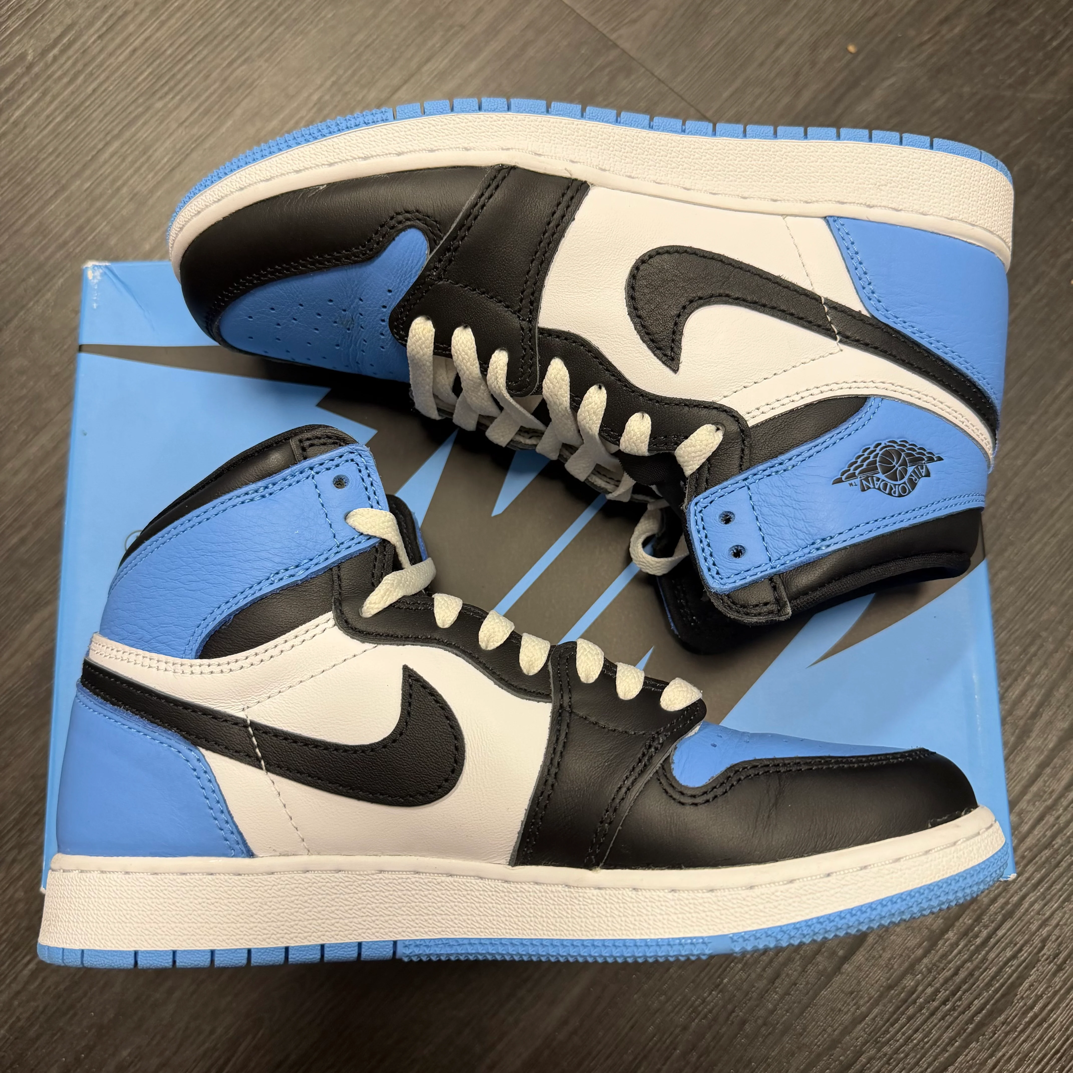 Jordan 1 Retro UNC Toe (GS) U7Y - Image 4