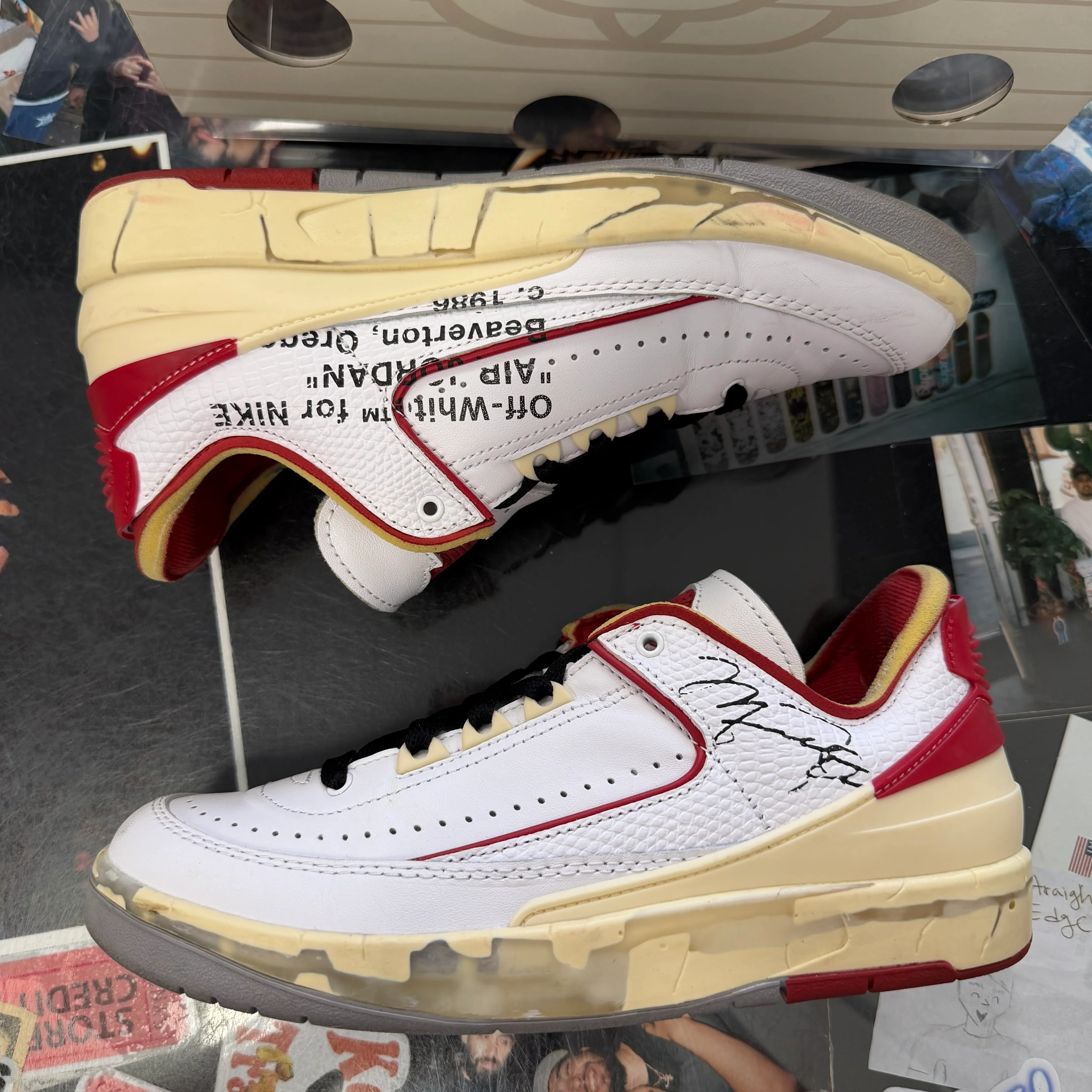 Jordan 2 Retro Low Off-White U6 - Image 3