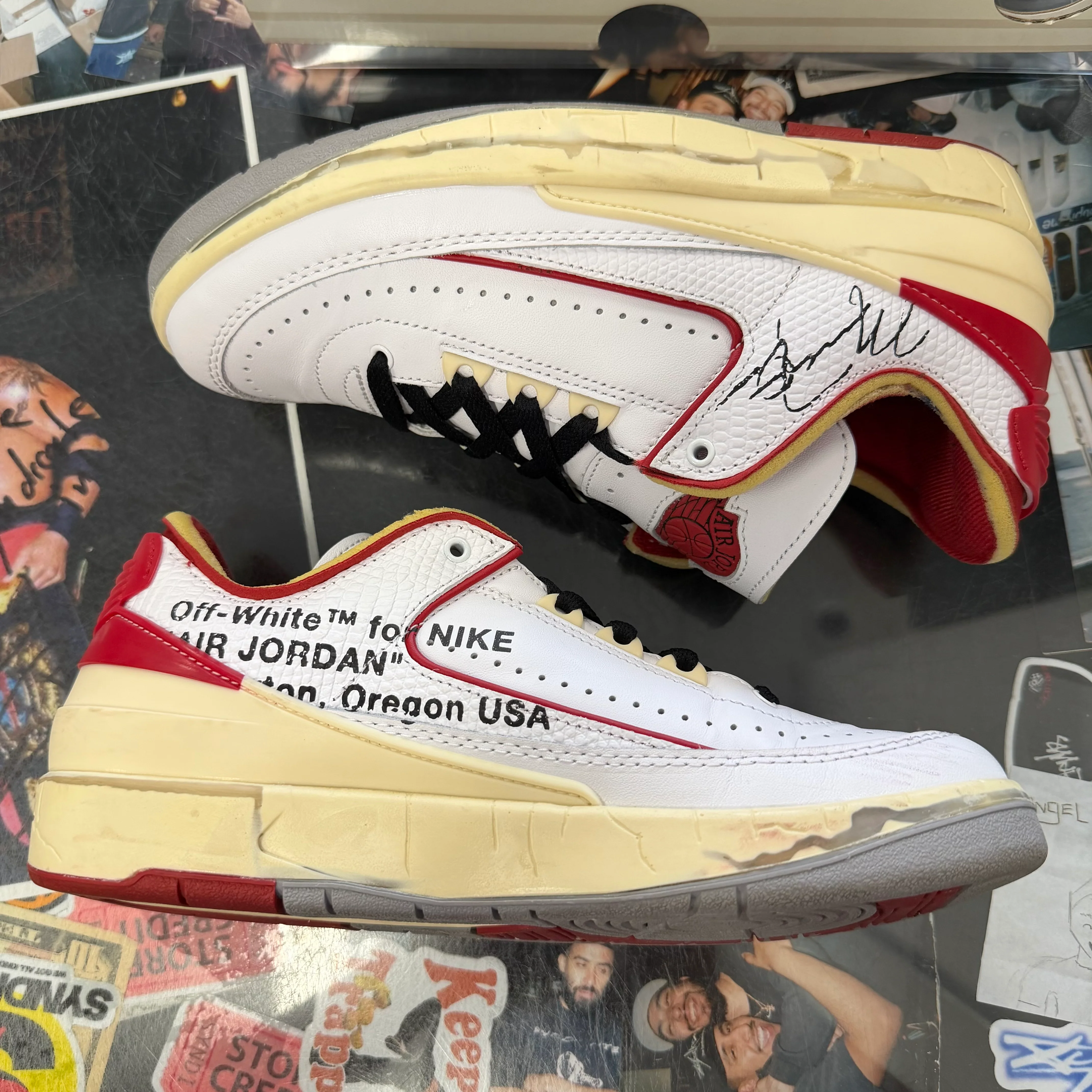 Jordan 2 Retro Low Off-White U6 - Image 4