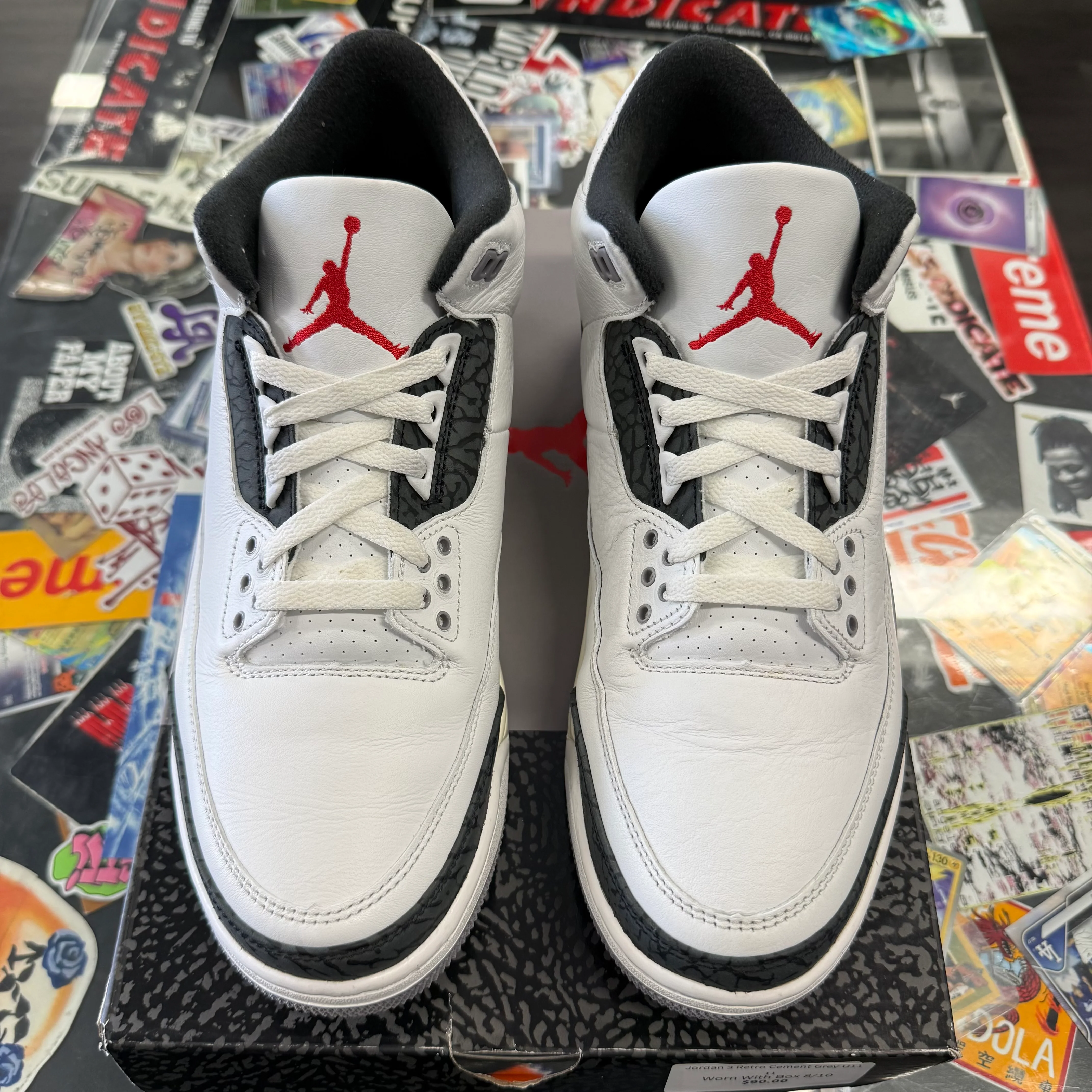 Jordan 3 Retro Cement Grey U11 - Image 2