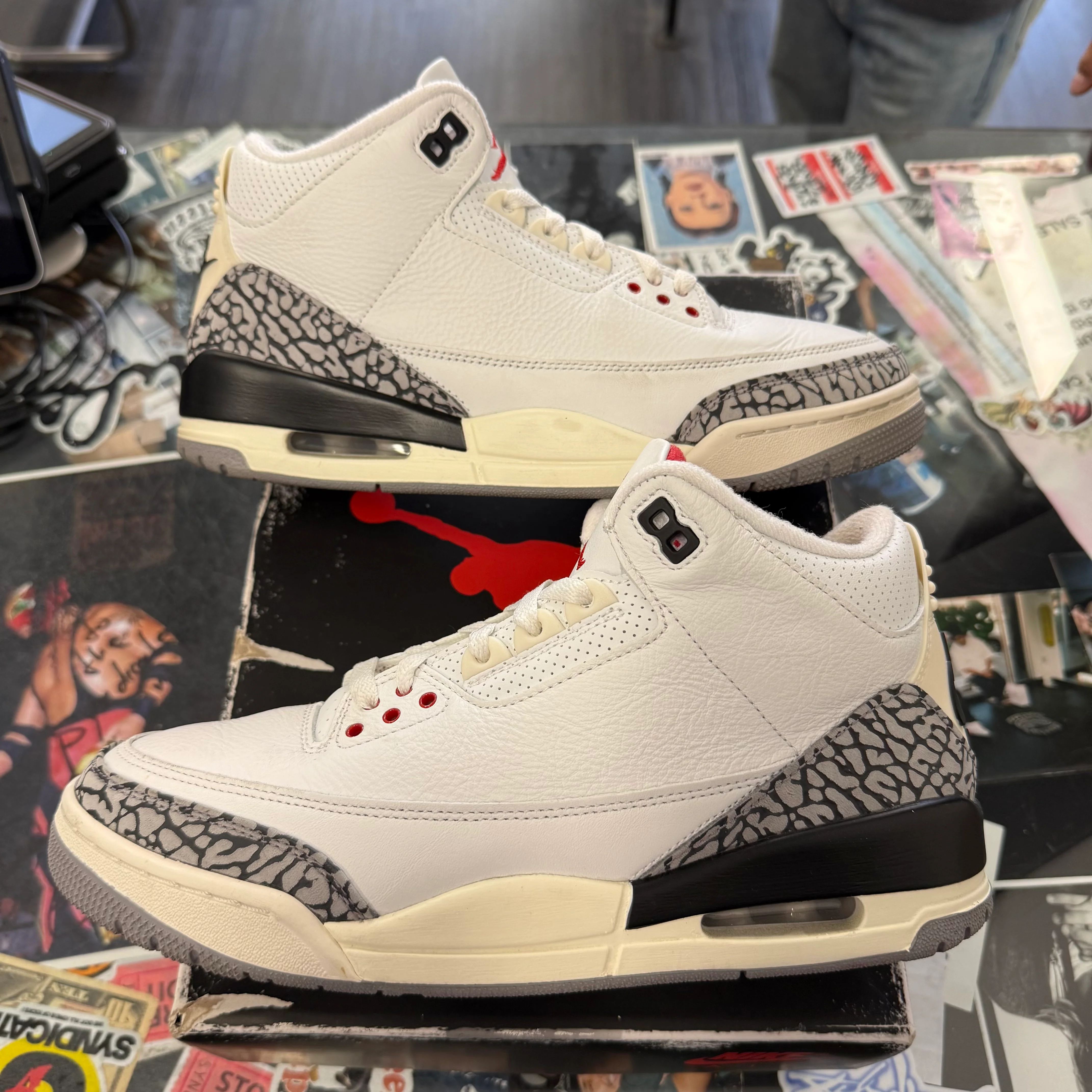 Jordan 3 Retro White Cement Reimagined U9** - Image 4