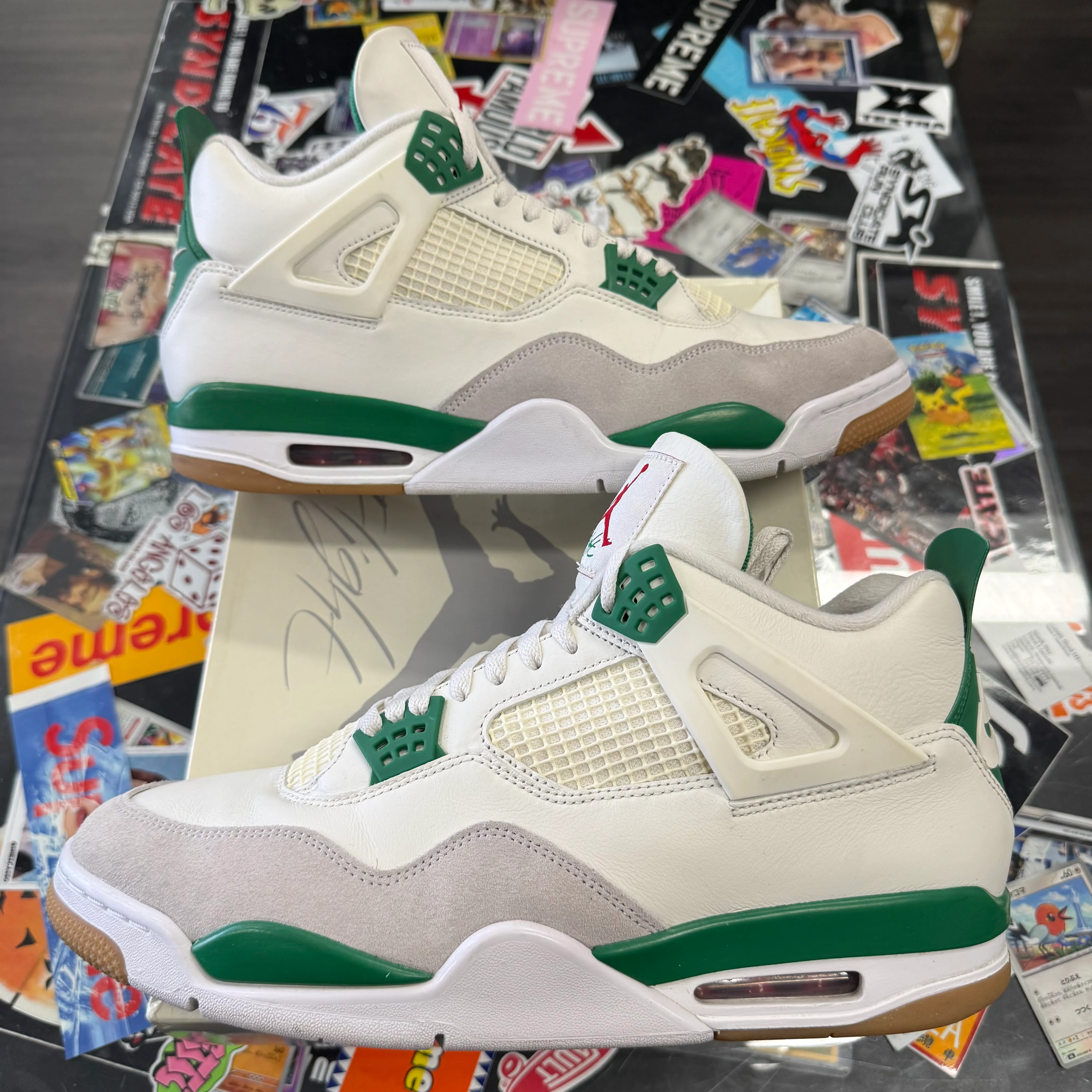 Jordan 4 SB Pine Green U14 - Image 4