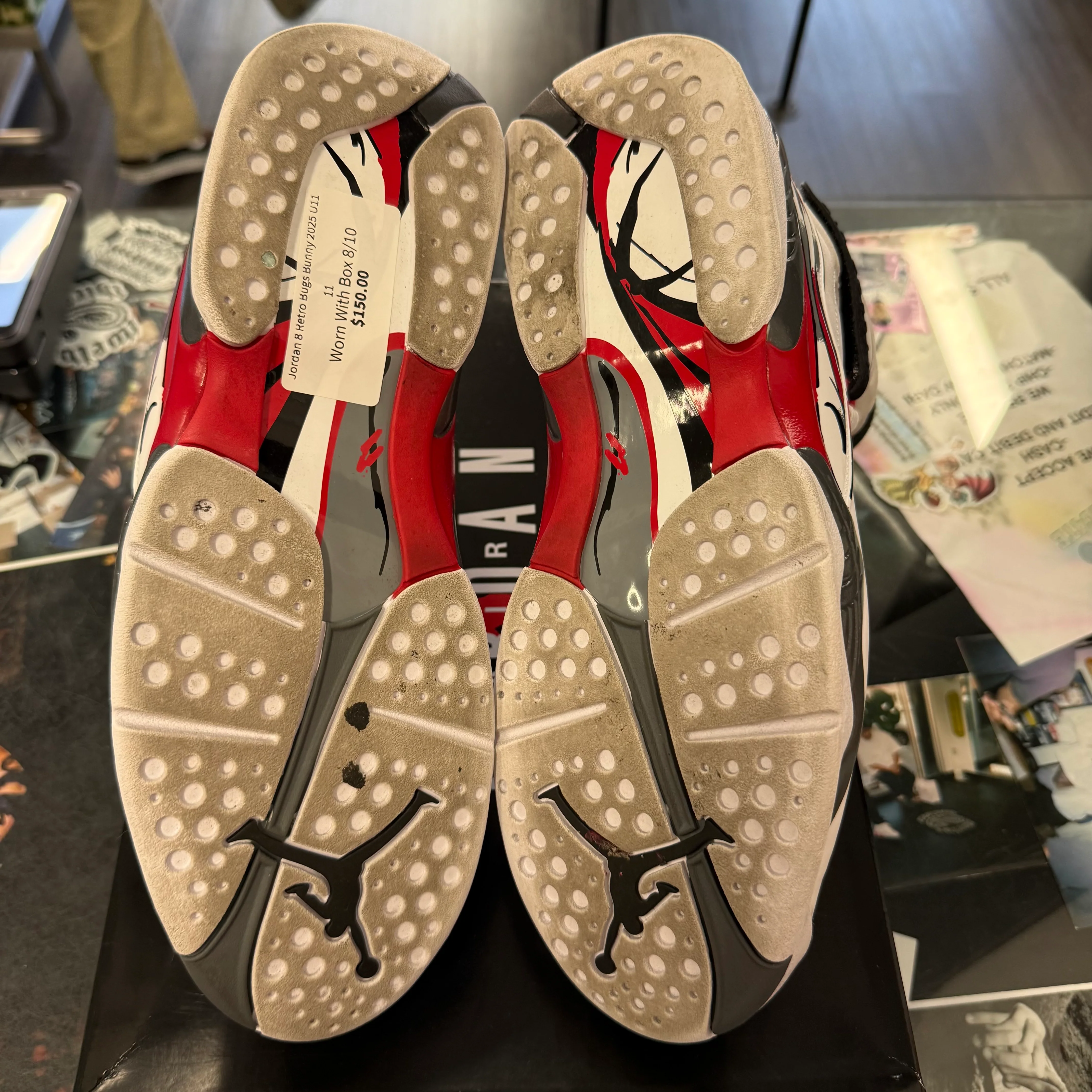 Jordan 8 Retro Bugs Bunny 2025 U11 - Image 3