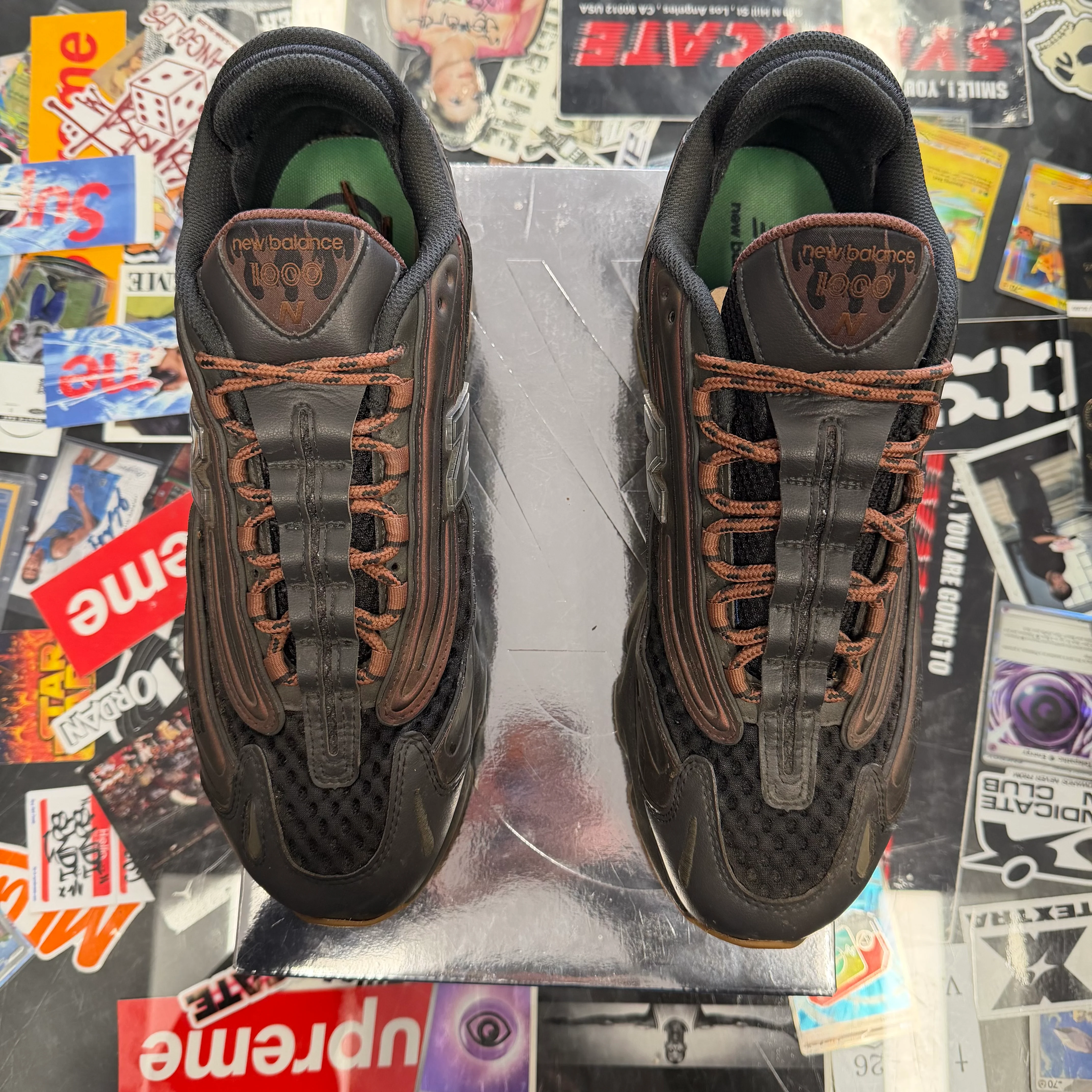 New Balance 1000 Joe Freshgoods When Things Were Pure Black Ice - Image 2