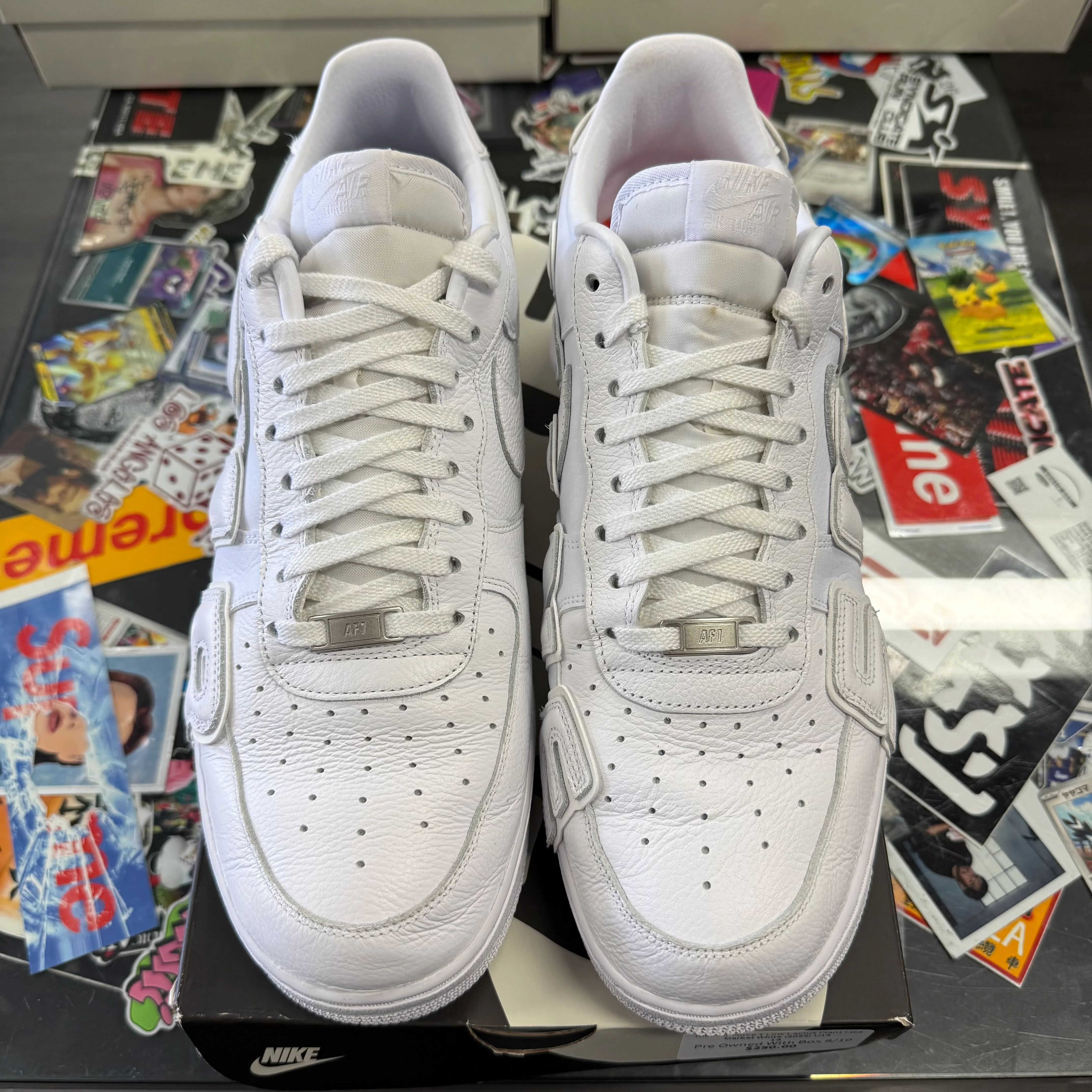 Nike Air Force 1 Low Cactus Plant Flea Market White (2024) U14 - Image 2