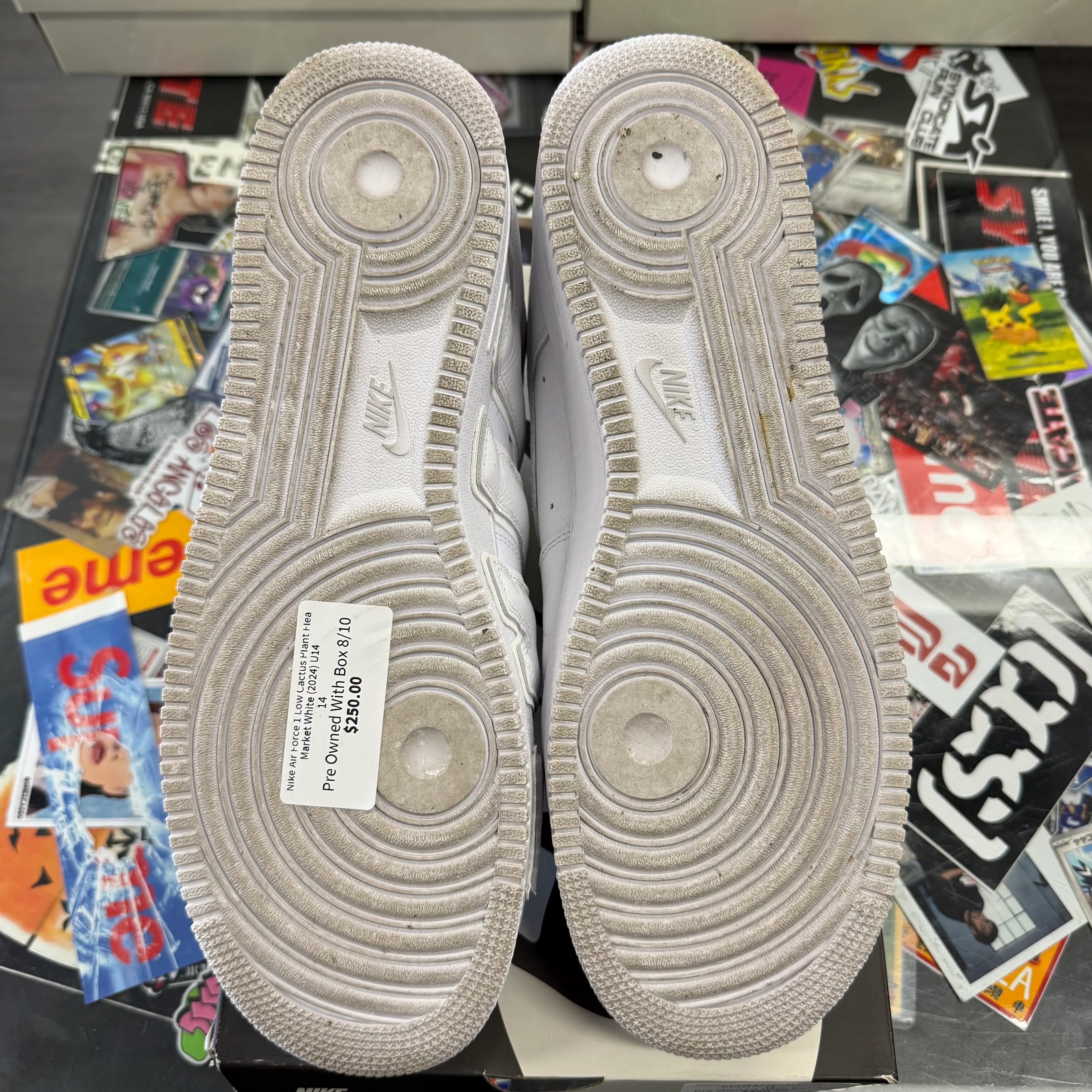 Nike Air Force 1 Low Cactus Plant Flea Market White (2024) U14 - Image 3