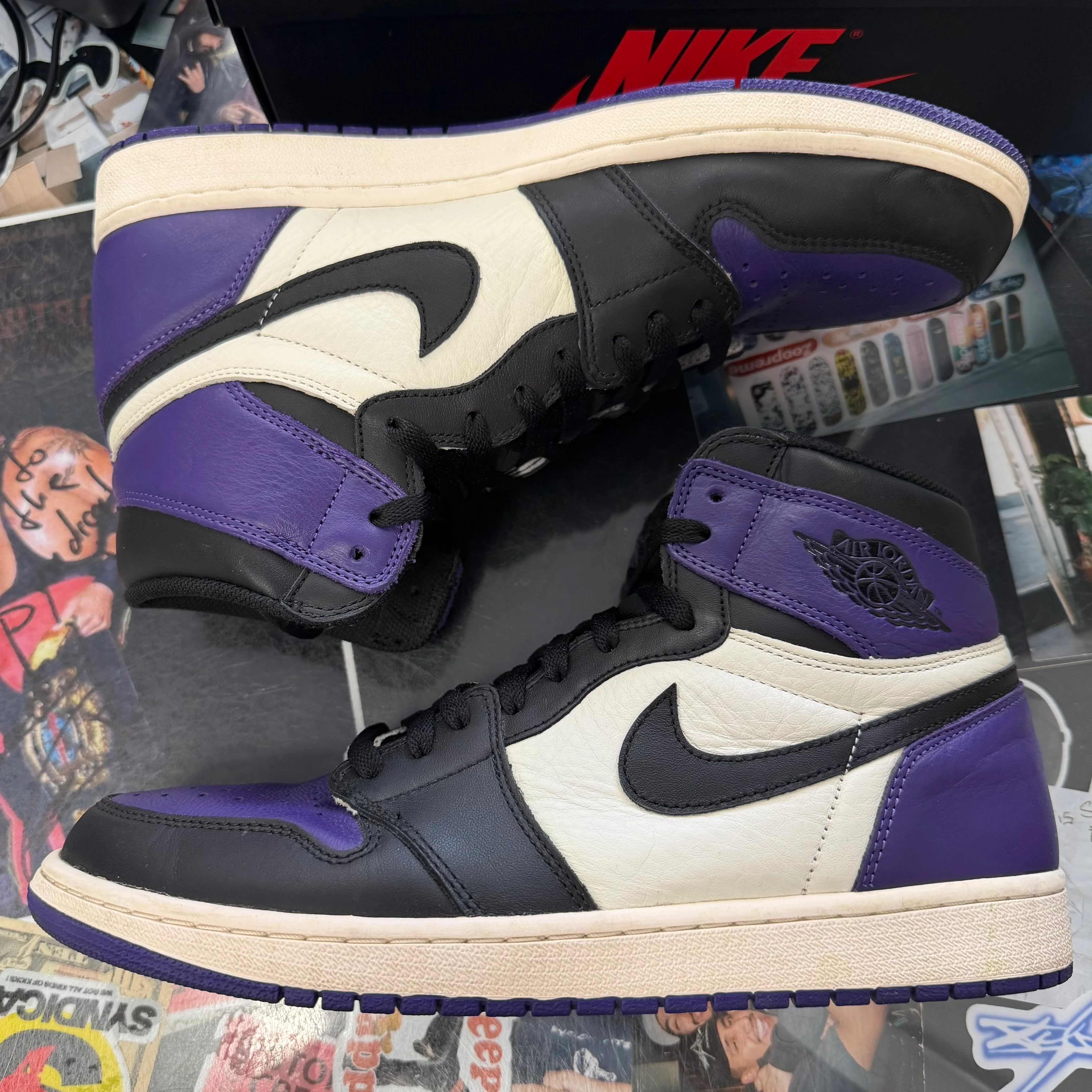 Jordan 1 Retro High Court Purple U - Image 3