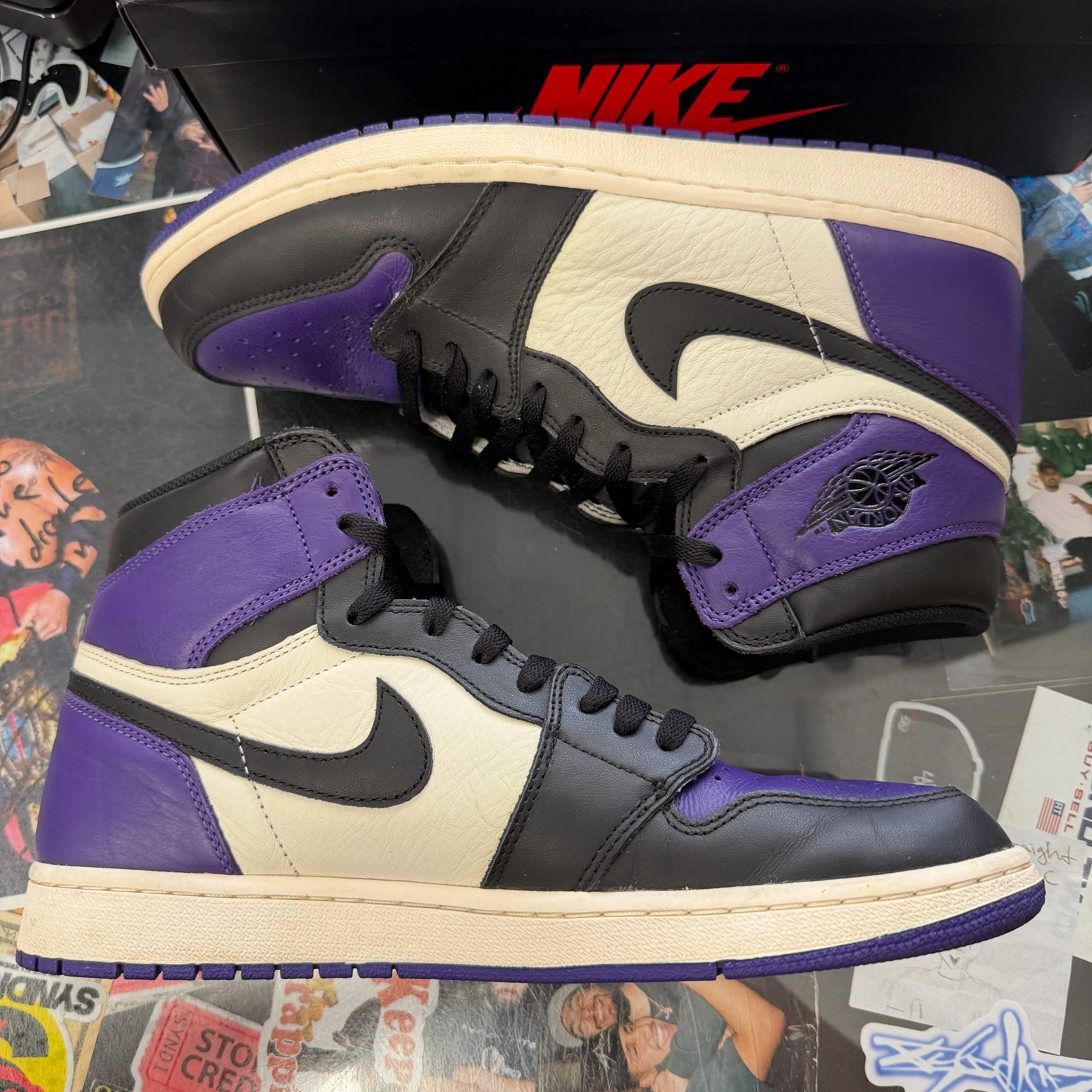 Jordan 1 Retro High Court Purple U - Image 4