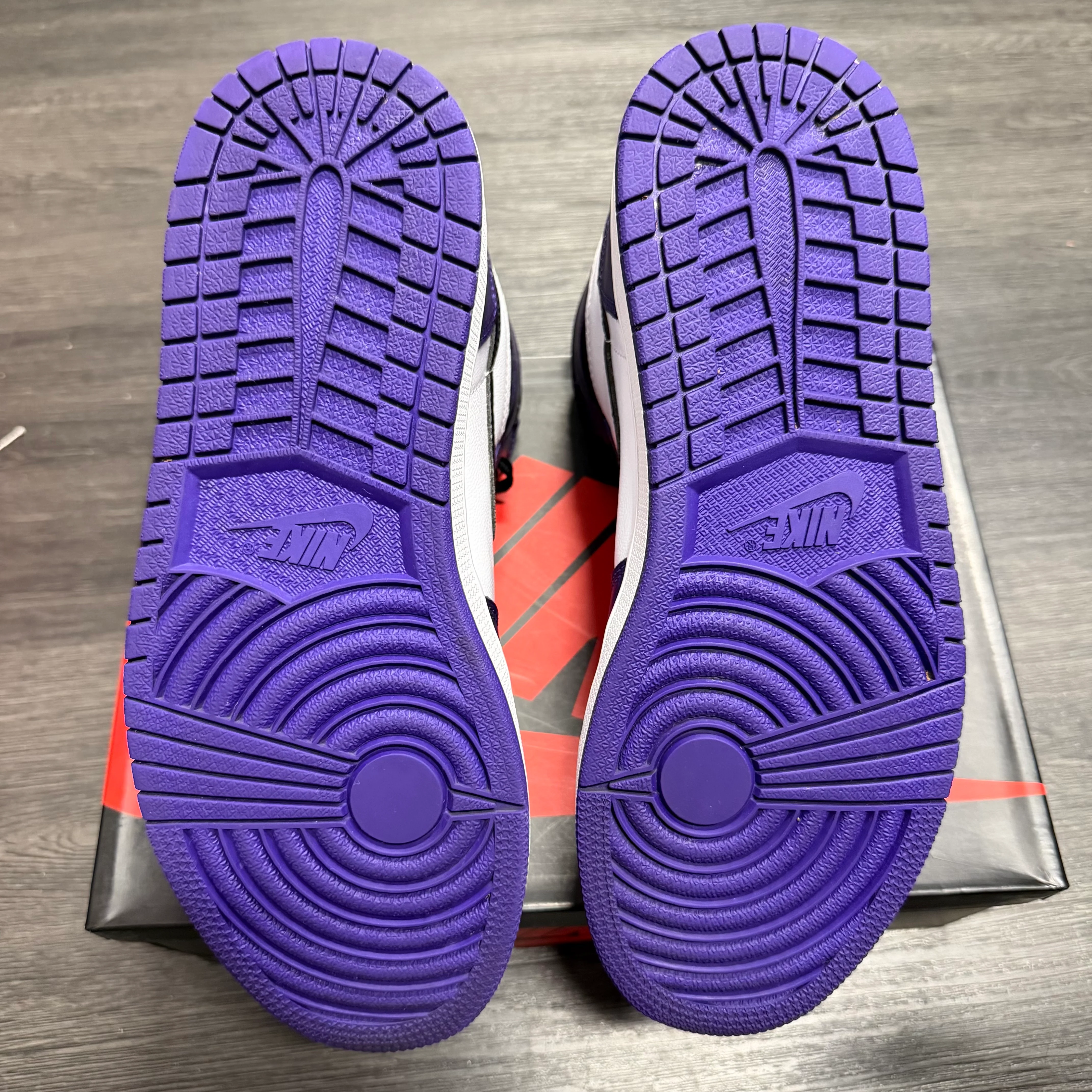 Jordan 1 Retro High Court Purple White U9 - Image 5