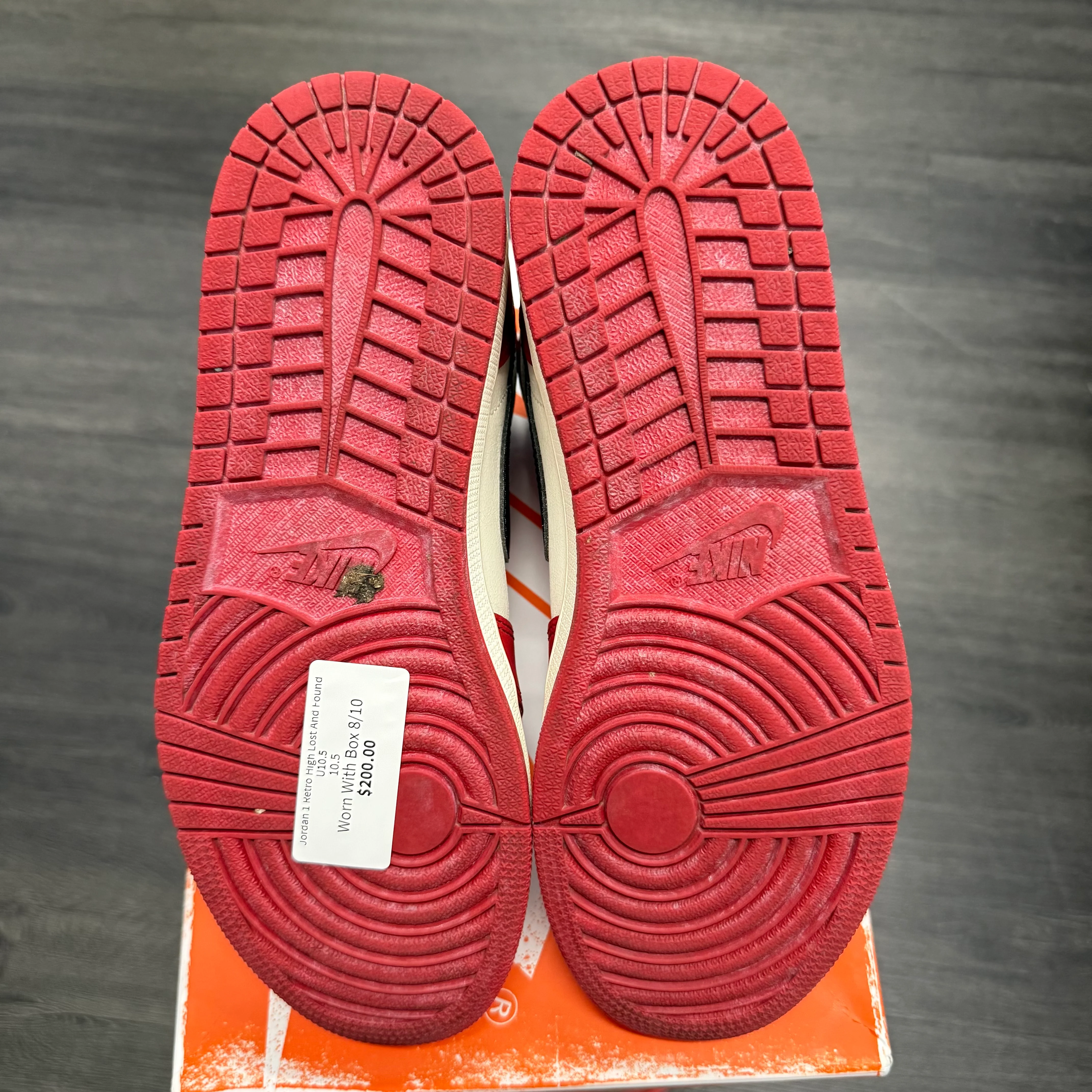 Jordan 1 Retro High Lost And Found U10.5 - Image 3