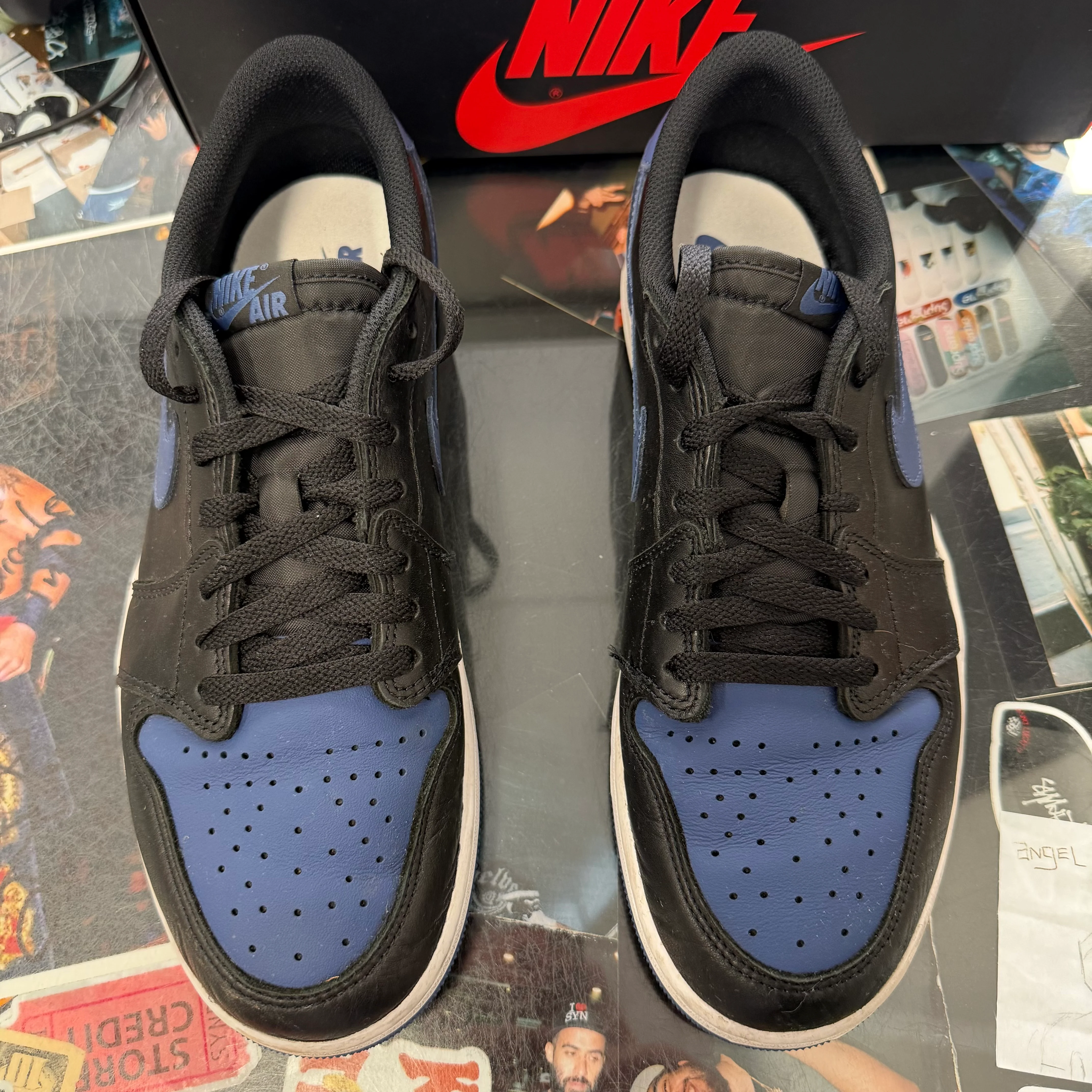 Jordan 1 Retro Low Mystic Navy U10 - Image 2