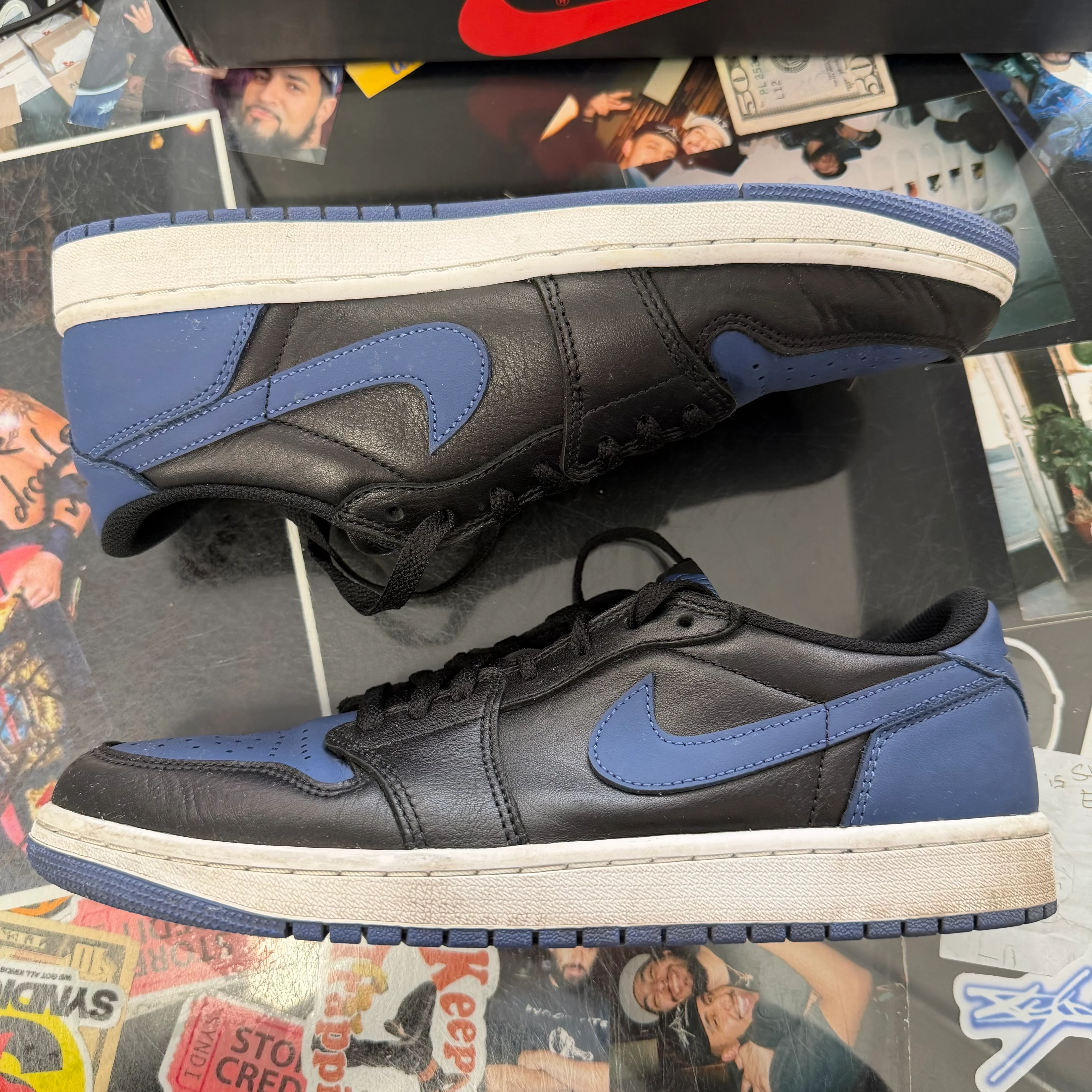 Jordan 1 Retro Low Mystic Navy U10 - Image 5