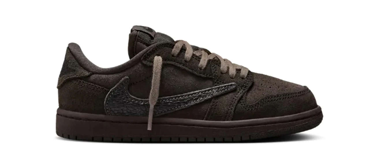 Jordan 1 Retro Low OG SP Travis Scott Velvet Brown (PS)