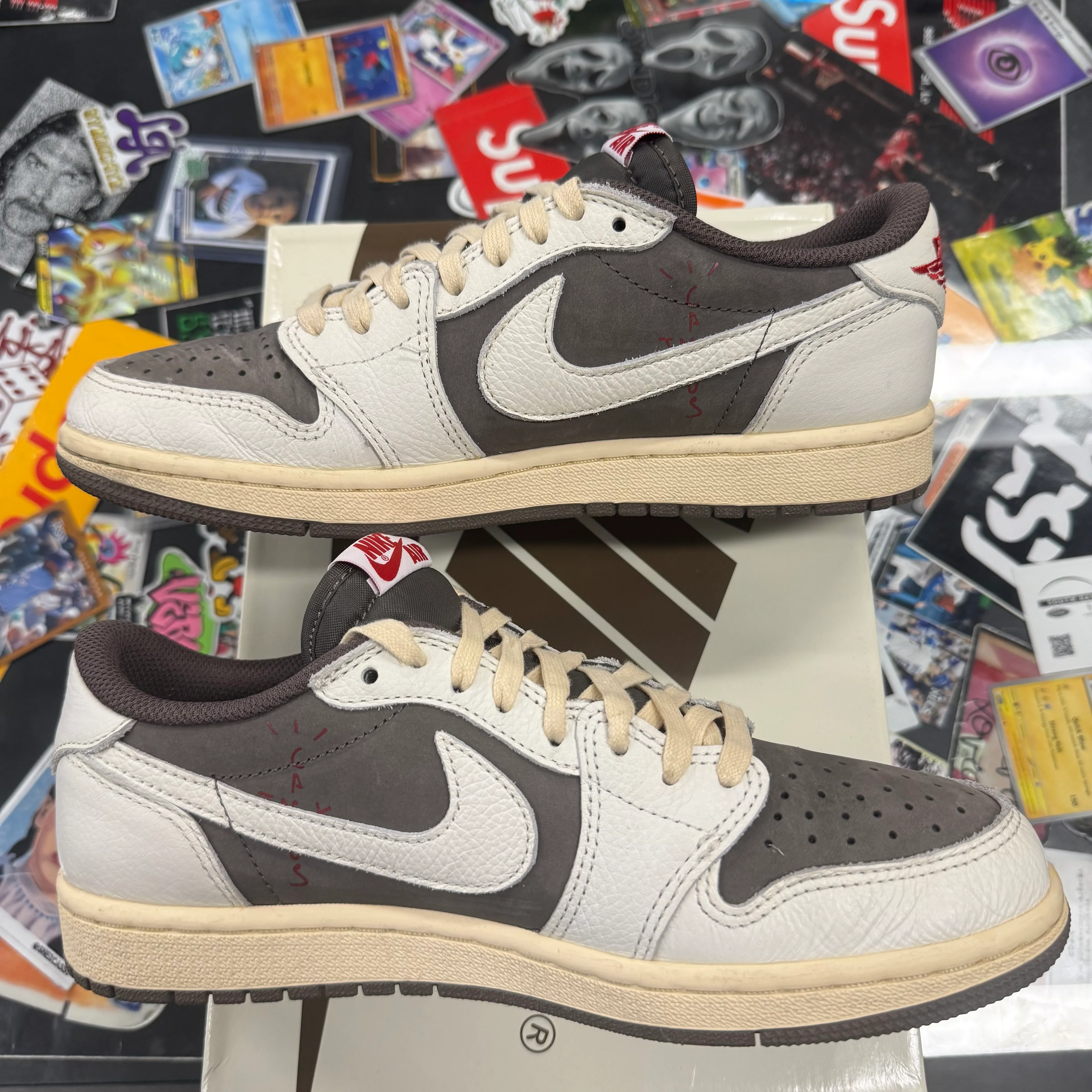 Jordan 1 Retro Low Travis Scott Reverse Mocha U7.5 - Image 5