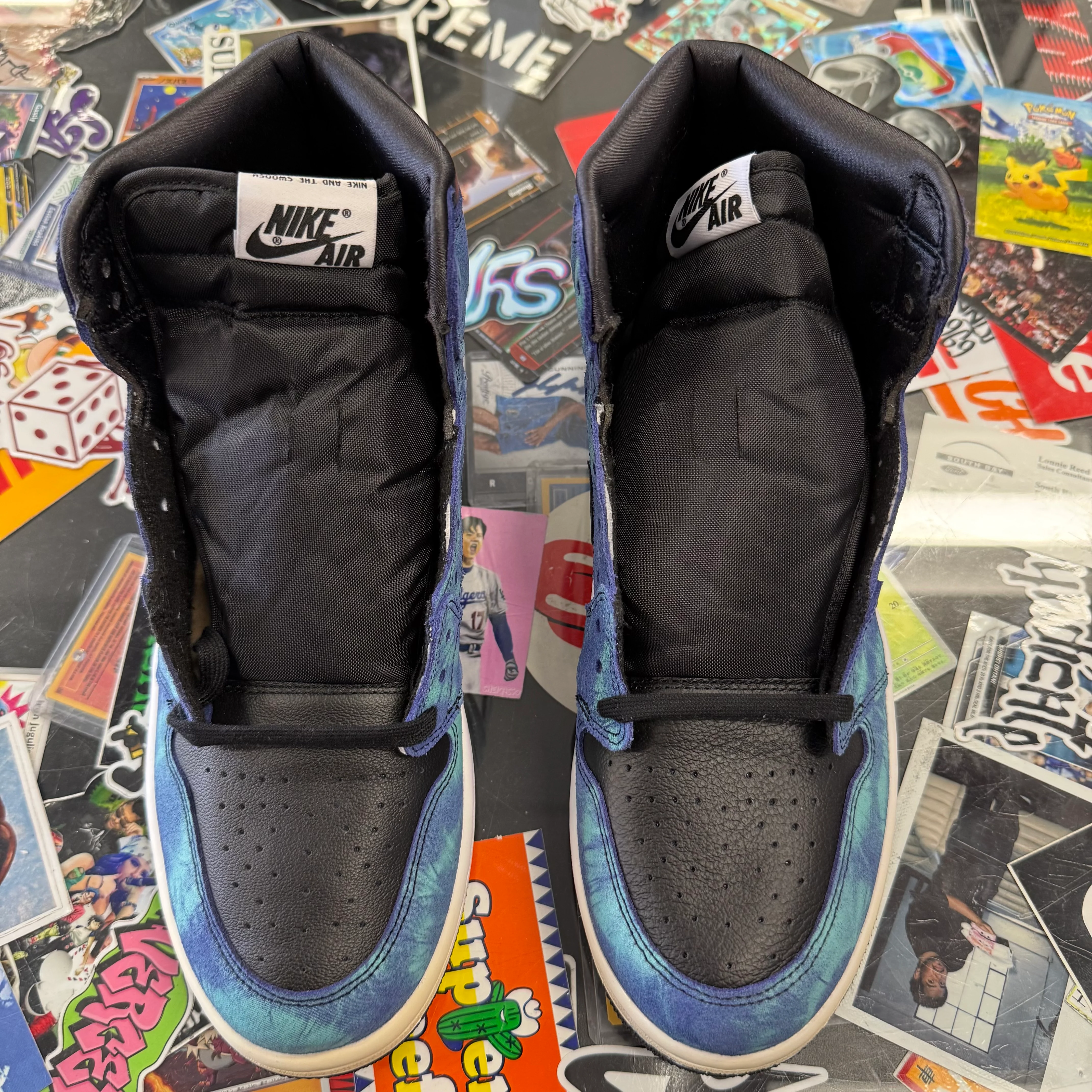 Jordan 1 Retro Tie Dye Women’s U12 - Image 2