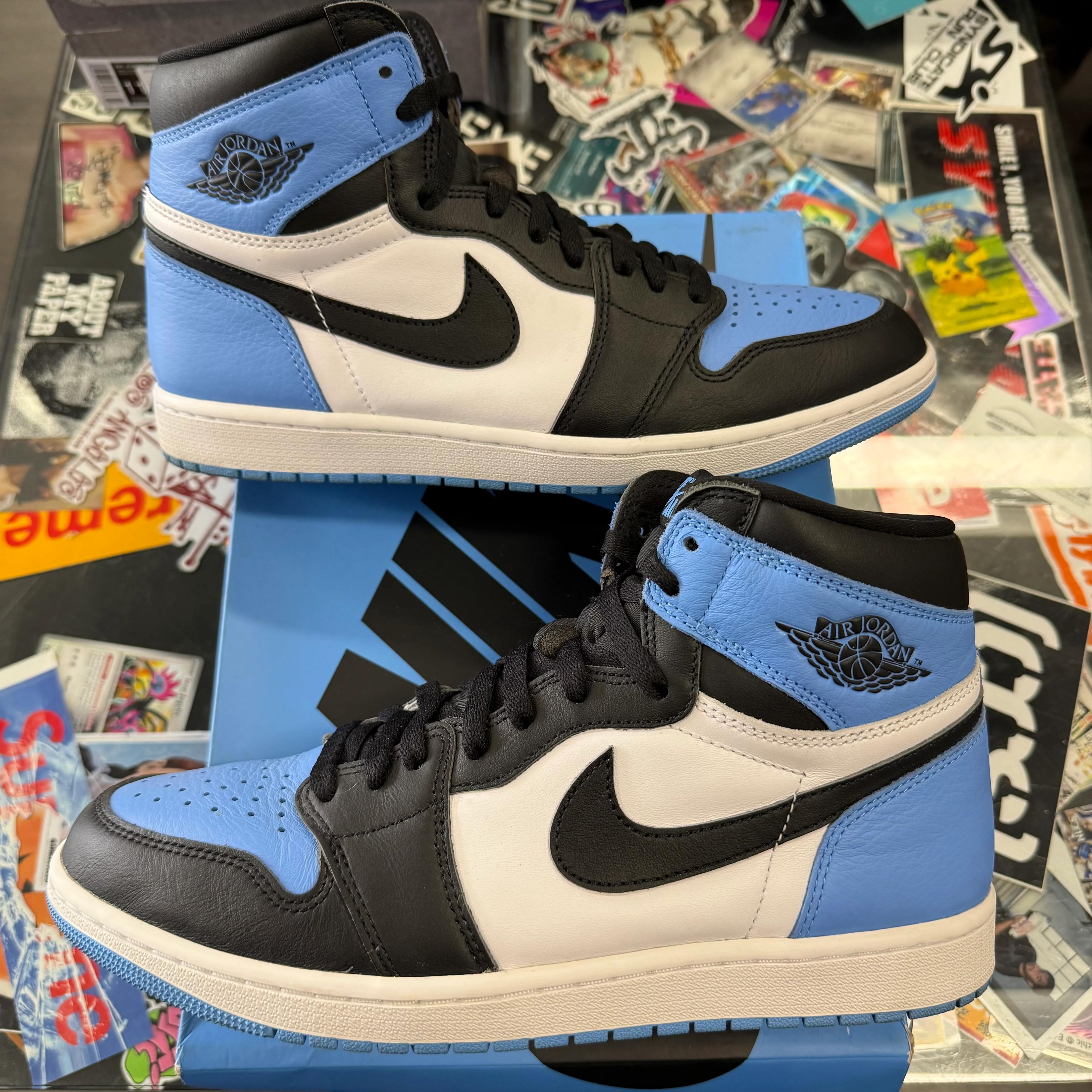 Jordan 1 Retro UNC Toe U11 - Image 4