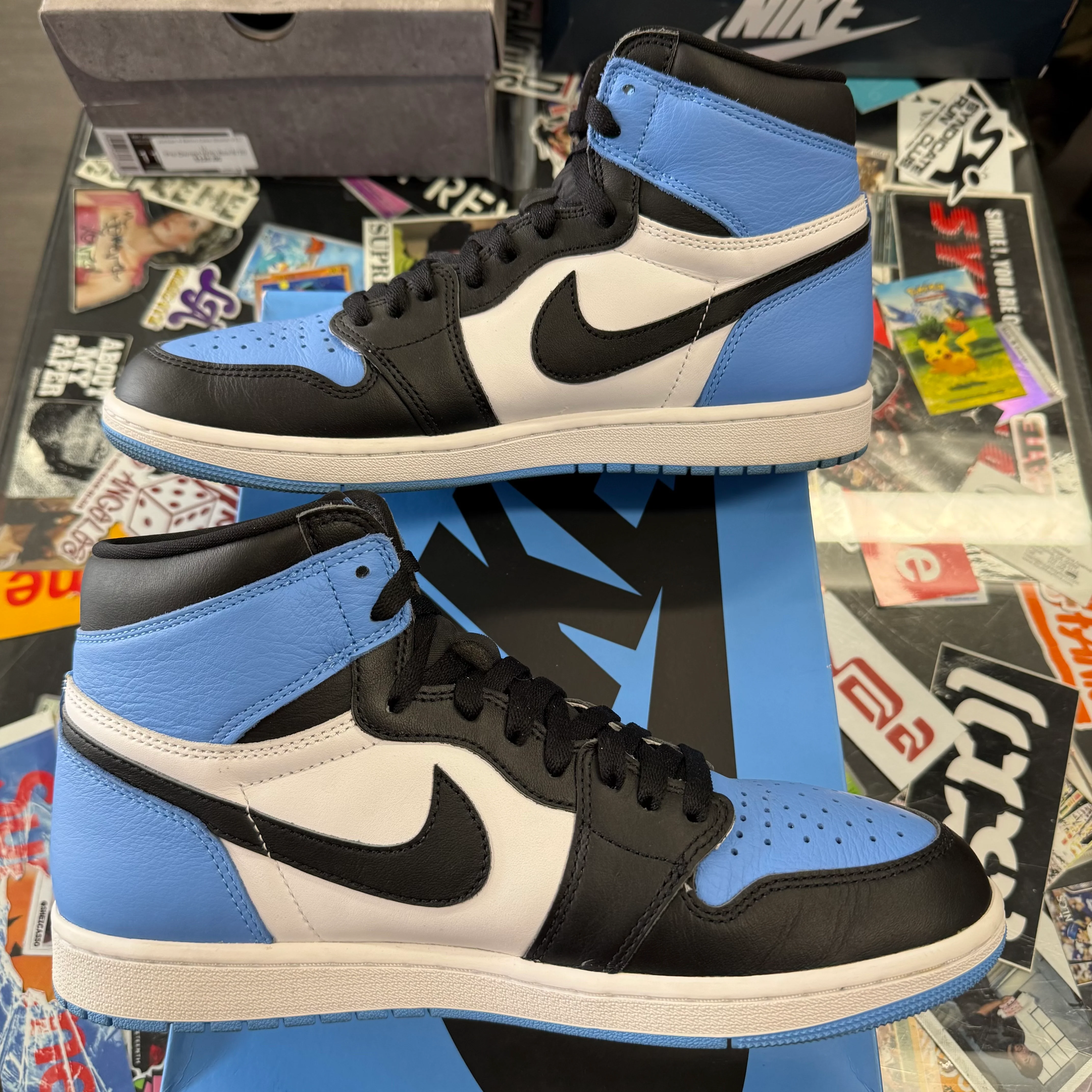 Jordan 1 Retro UNC Toe U11 - Image 5