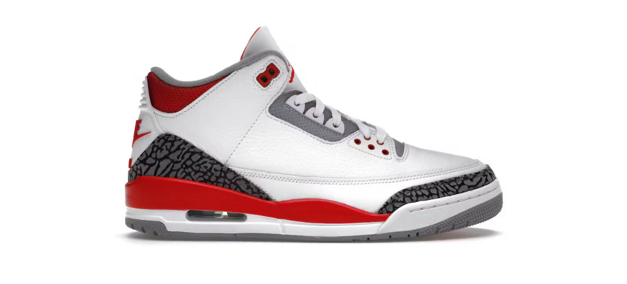 Jordan 3 Retro Fire Red 2022 U8.5