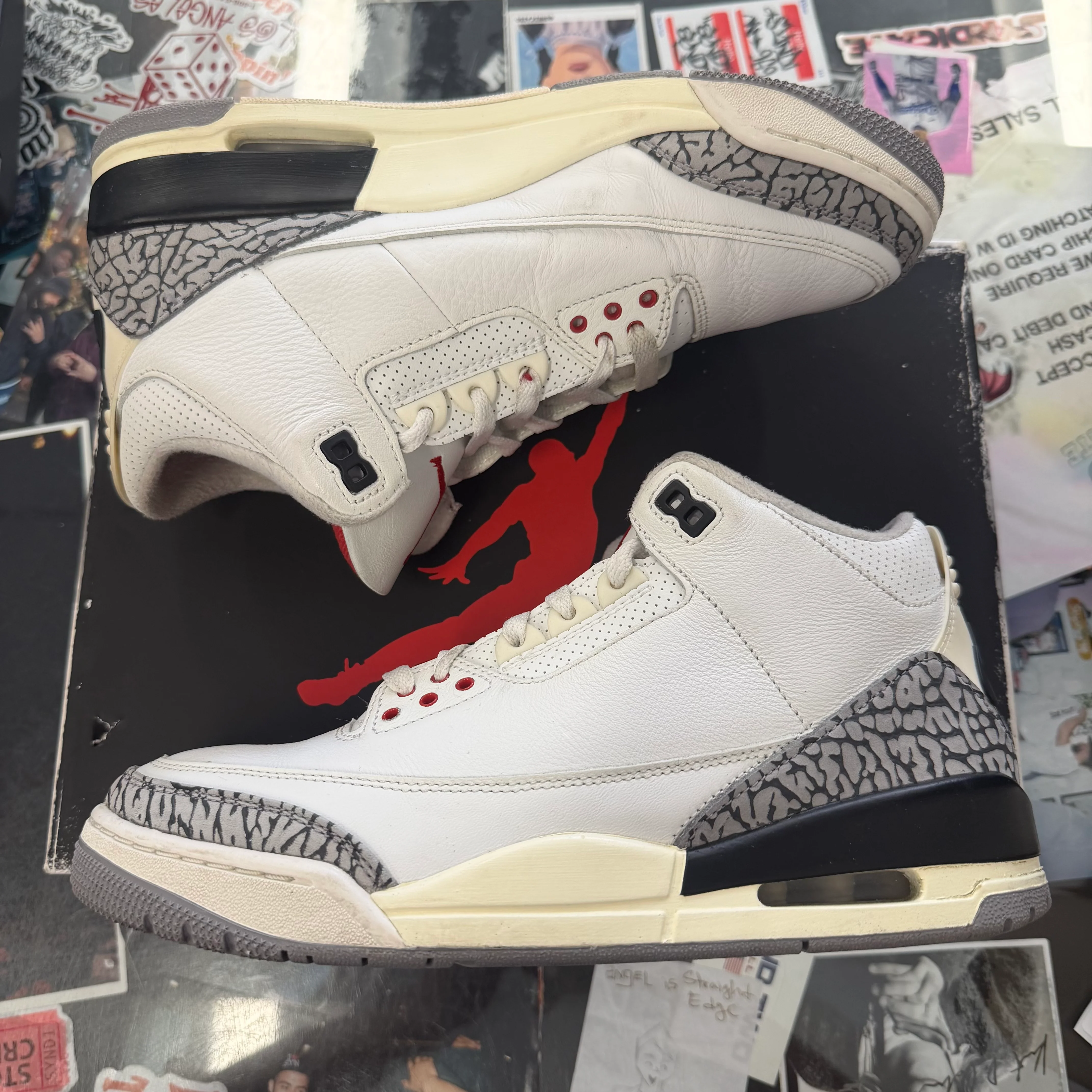 Jordan 3 Retro White Cement Reimagined U9 - Image 3