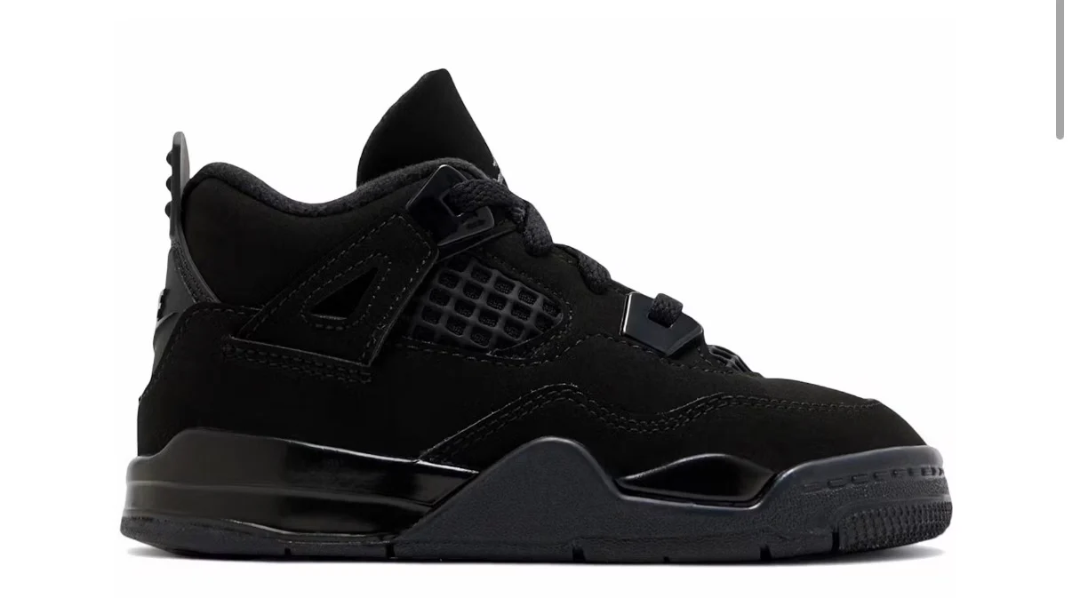 Jordan 4 Retro Black Cat (2025) (TD)