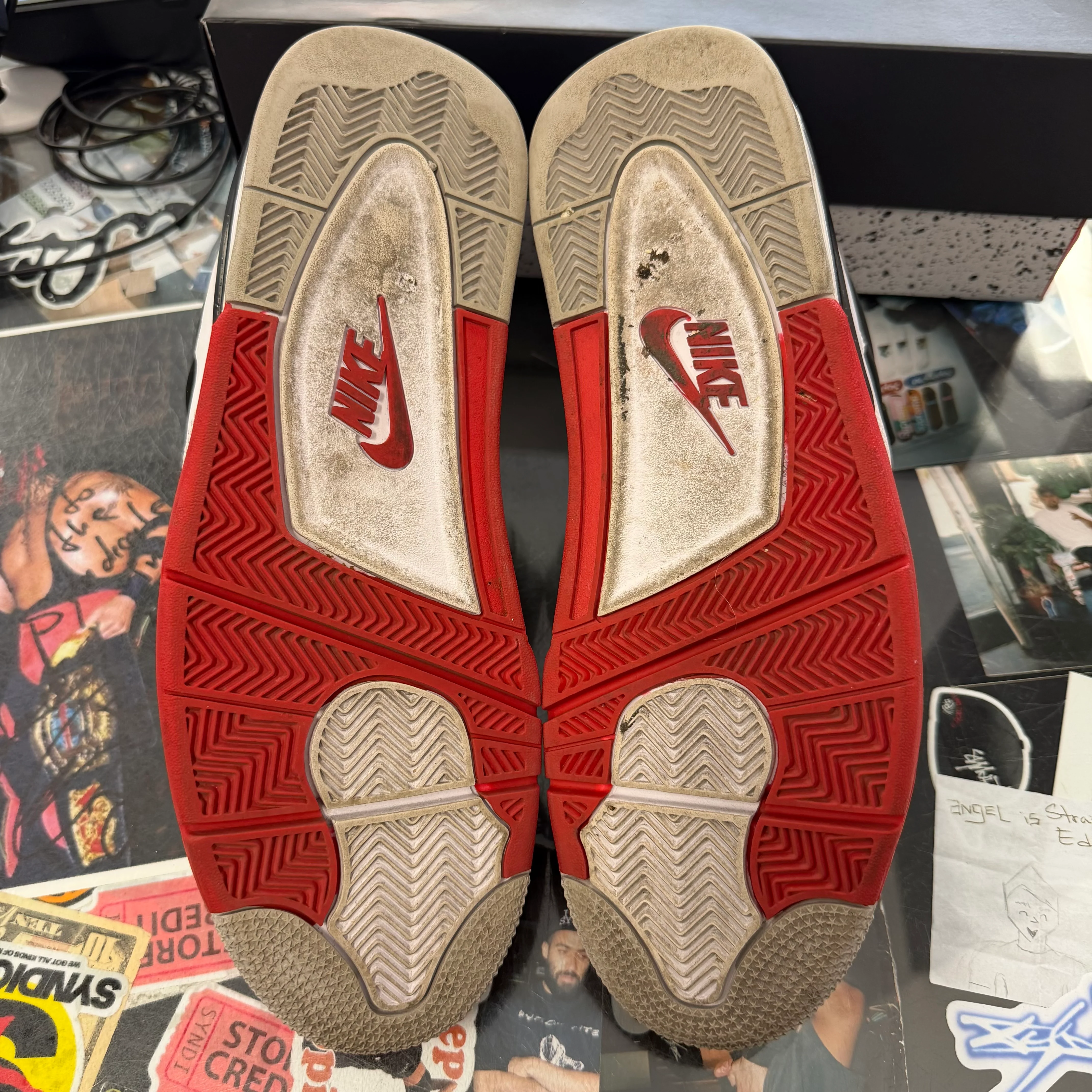 Jordan 4 Retro Fire Red 2020 U13 - Image 5