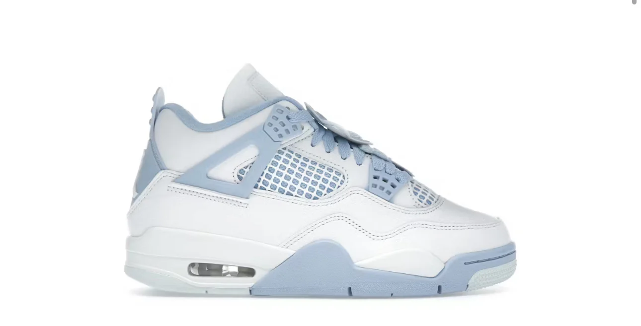 Jordan 4 Retro Forget Me Not Womens