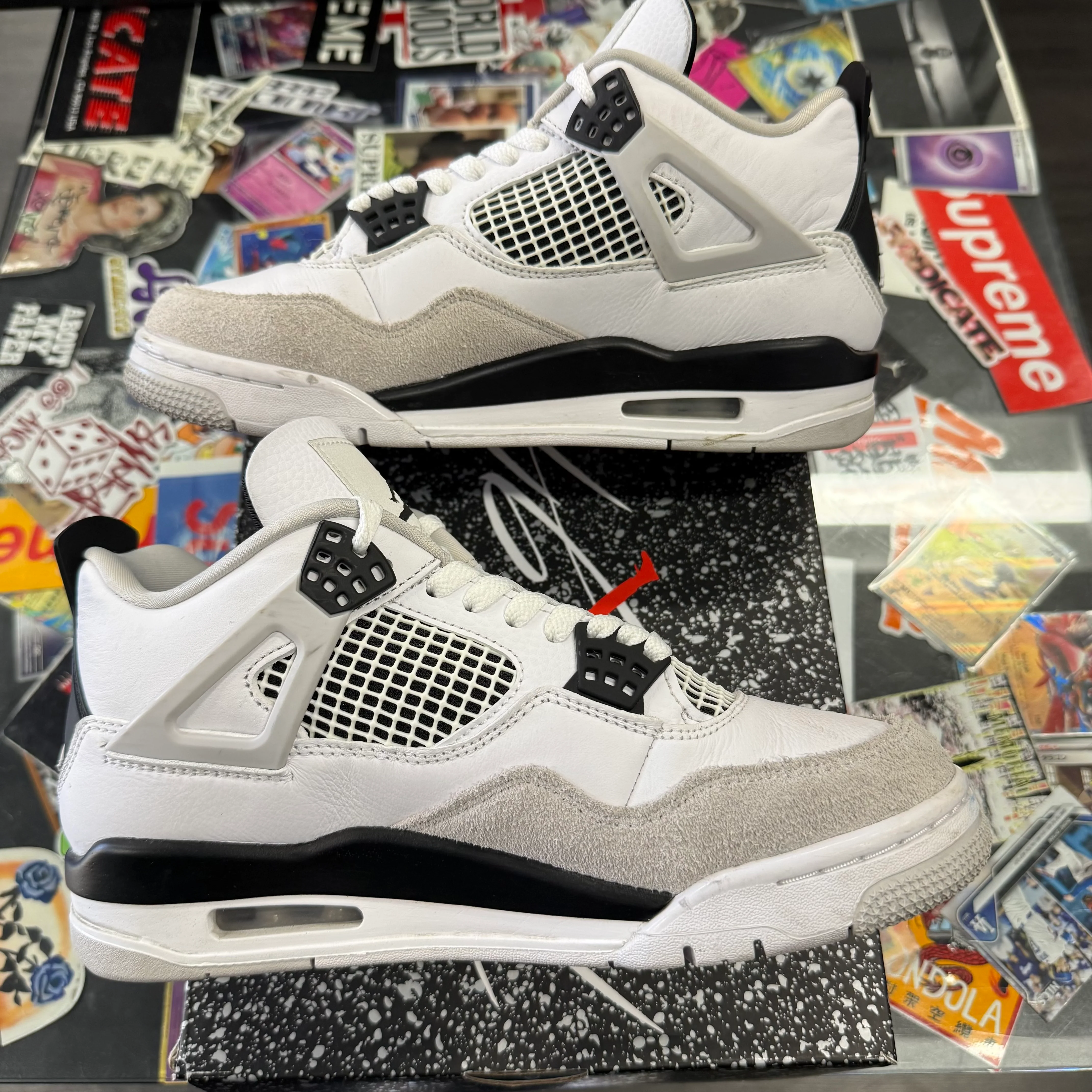 Jordan 4 Retro Military Black U - Image 5