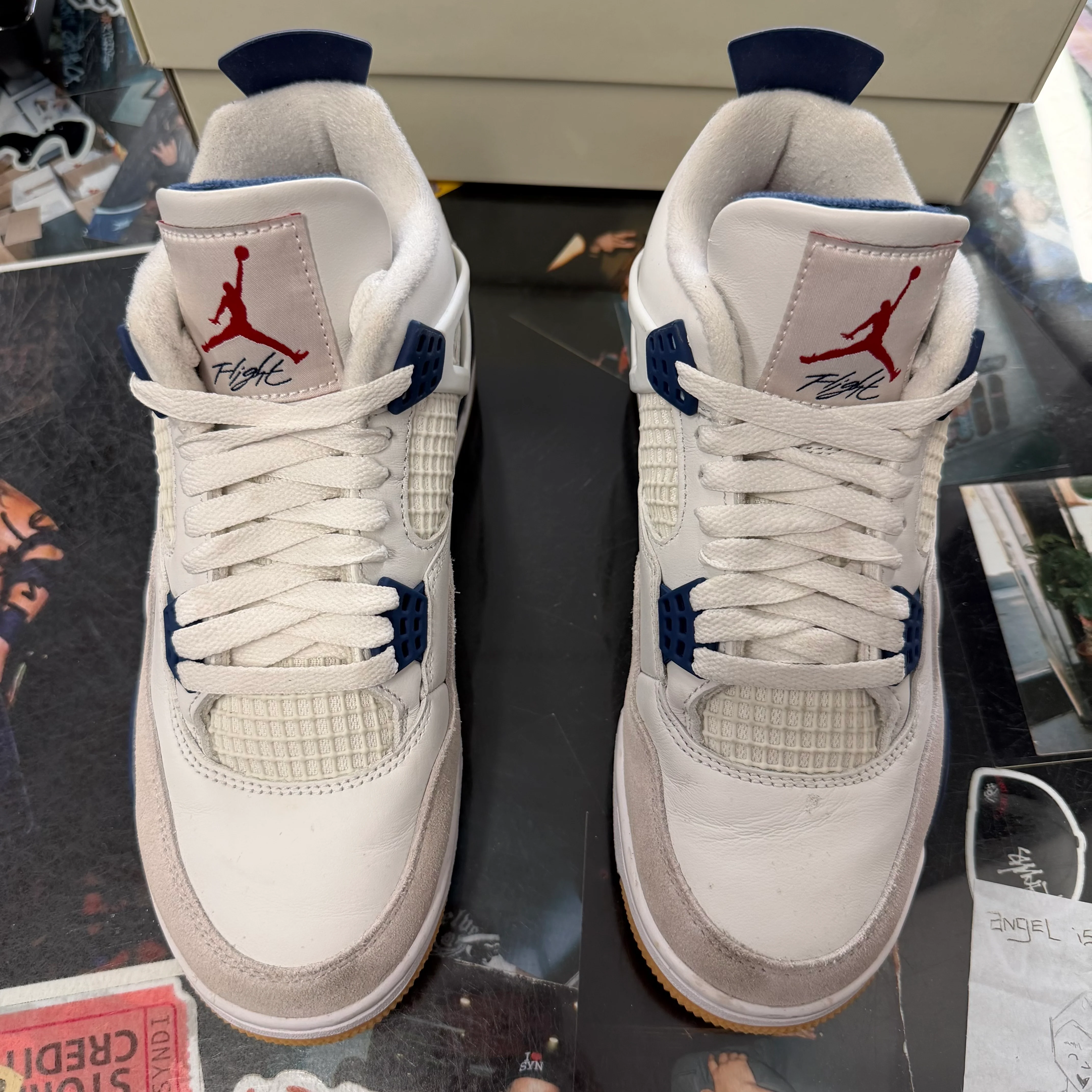 Jordan 4 Retro SB Navy U6 - Image 2