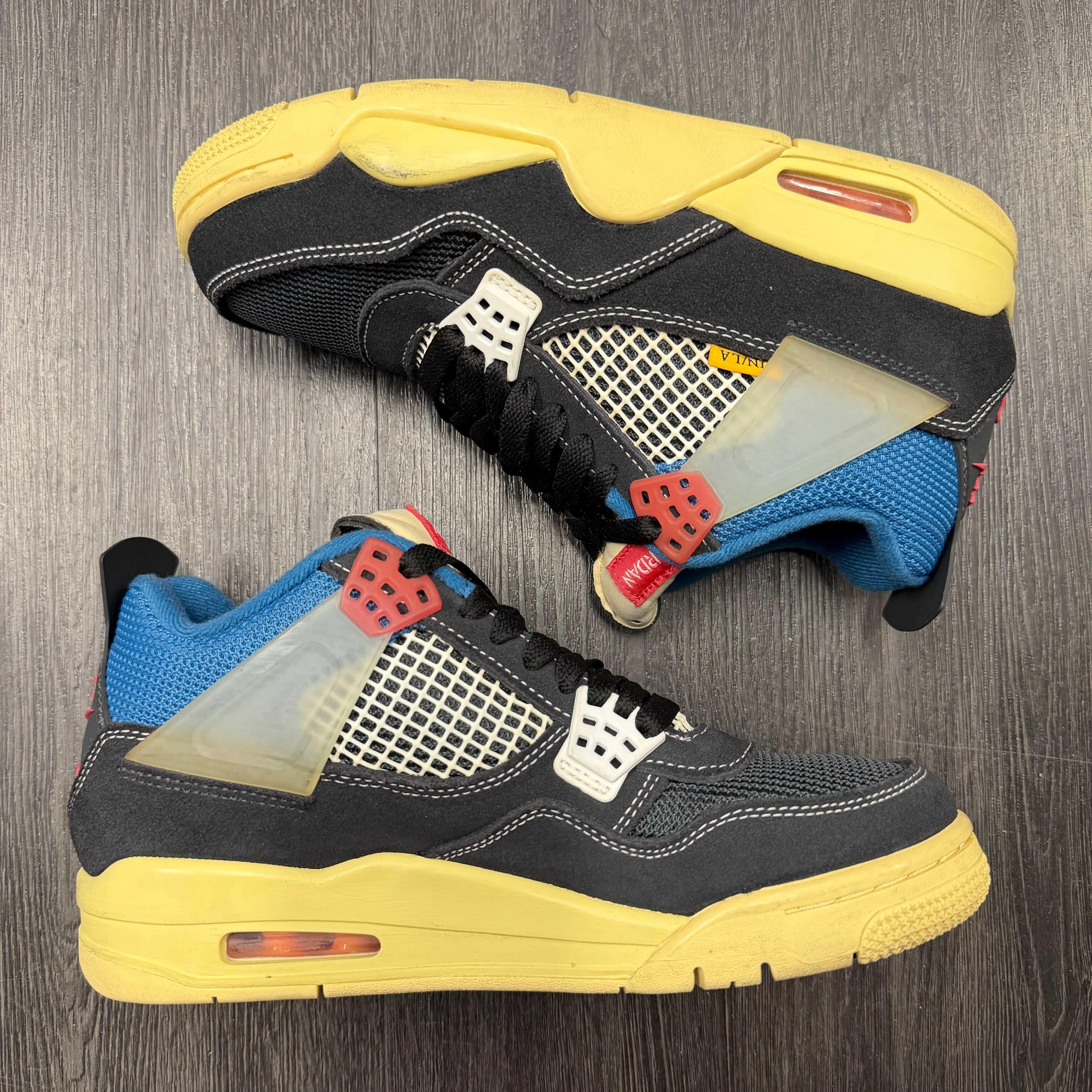 Jordan 4 Retro Union Off Noir U6 - Image 4