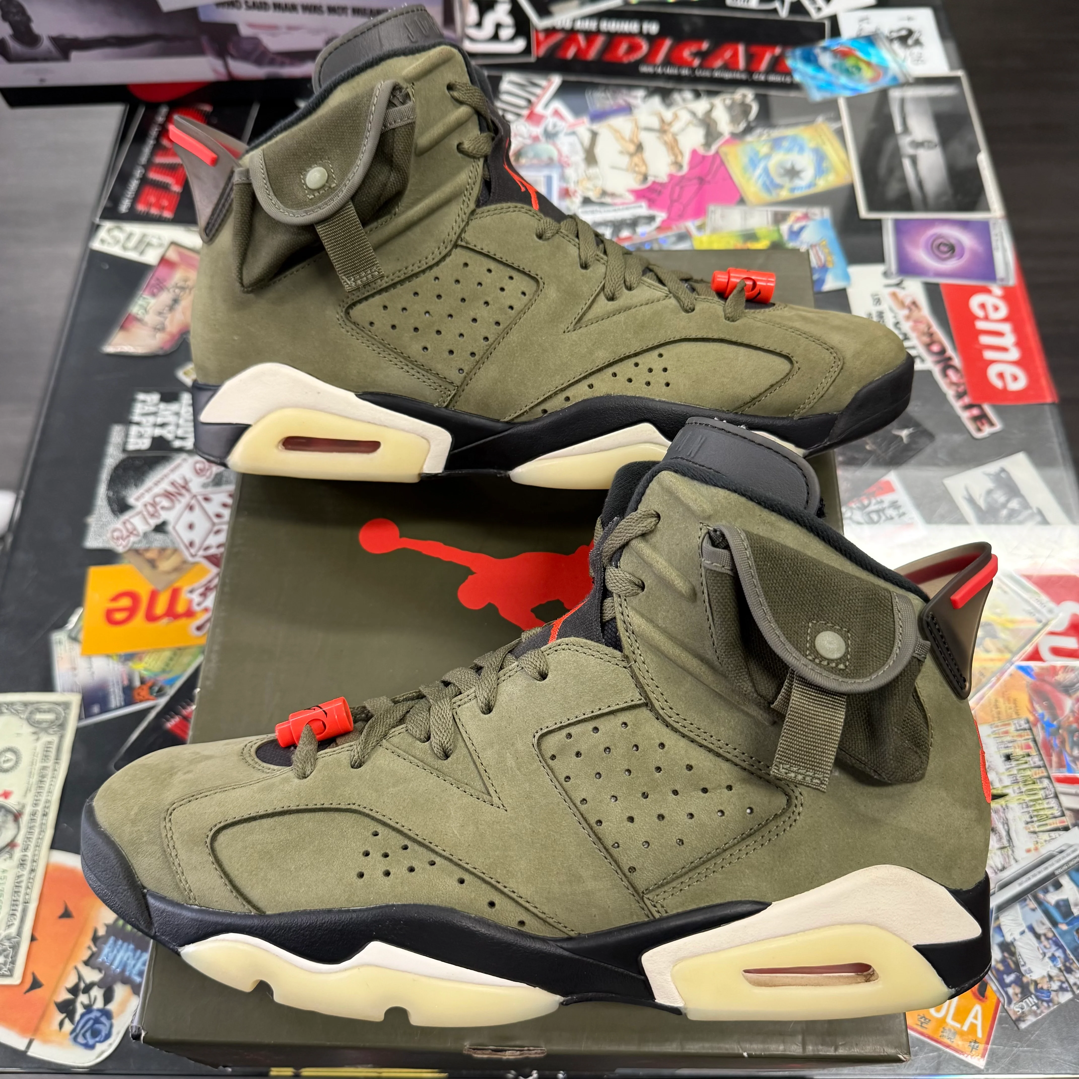 Jordan 6 Retro Travis Scott U11.5 - Image 4