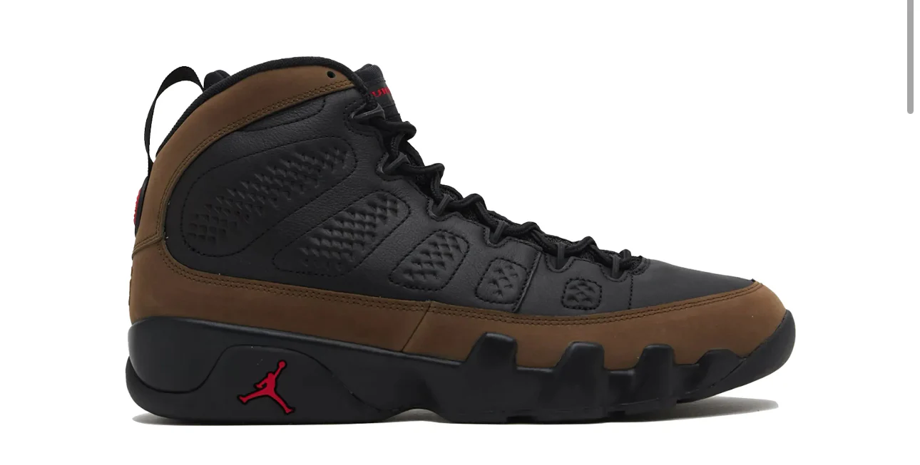 Jordan 9 Retro Olive 2024