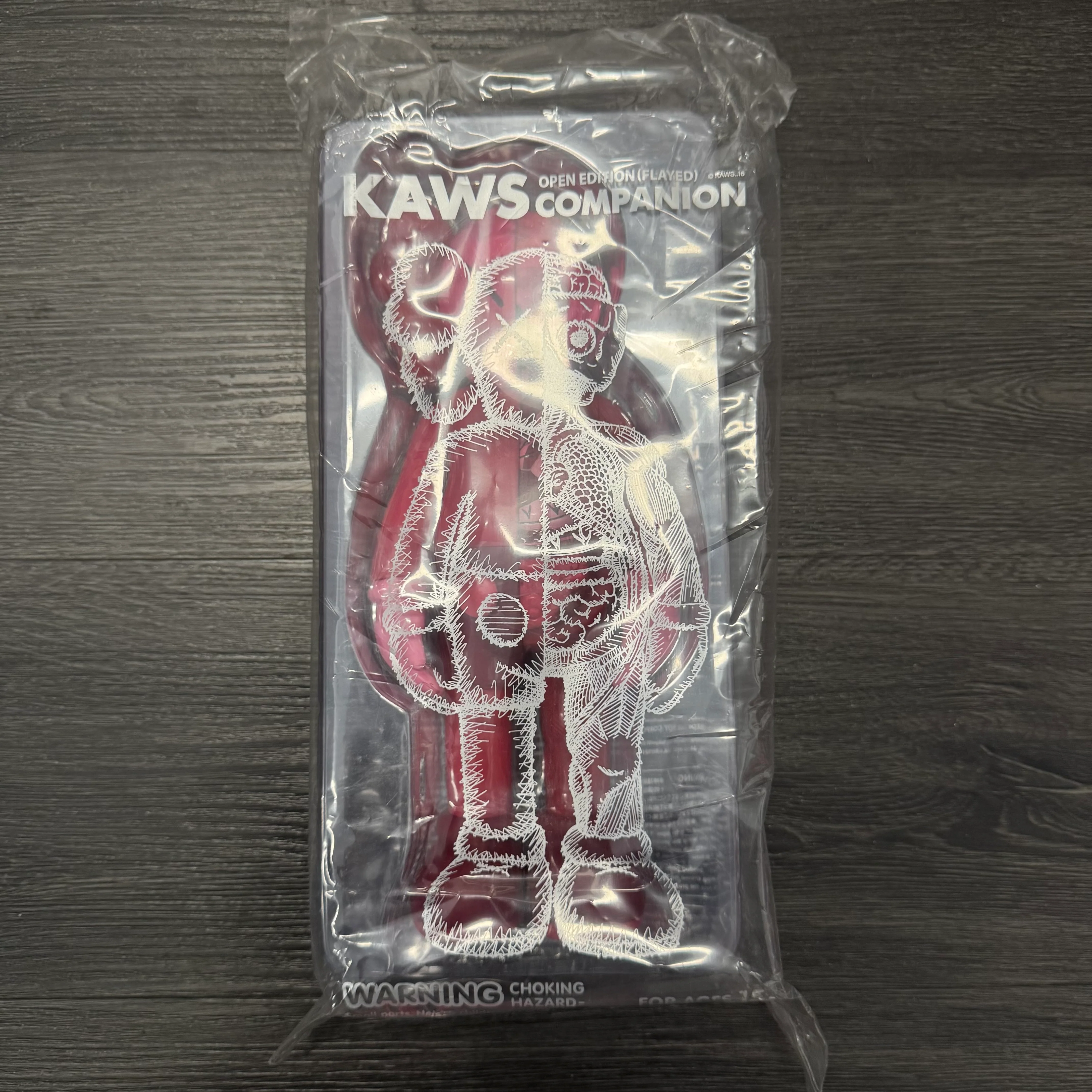 KAWS Companion Open Edition Vinyl Figure Blush Flayed