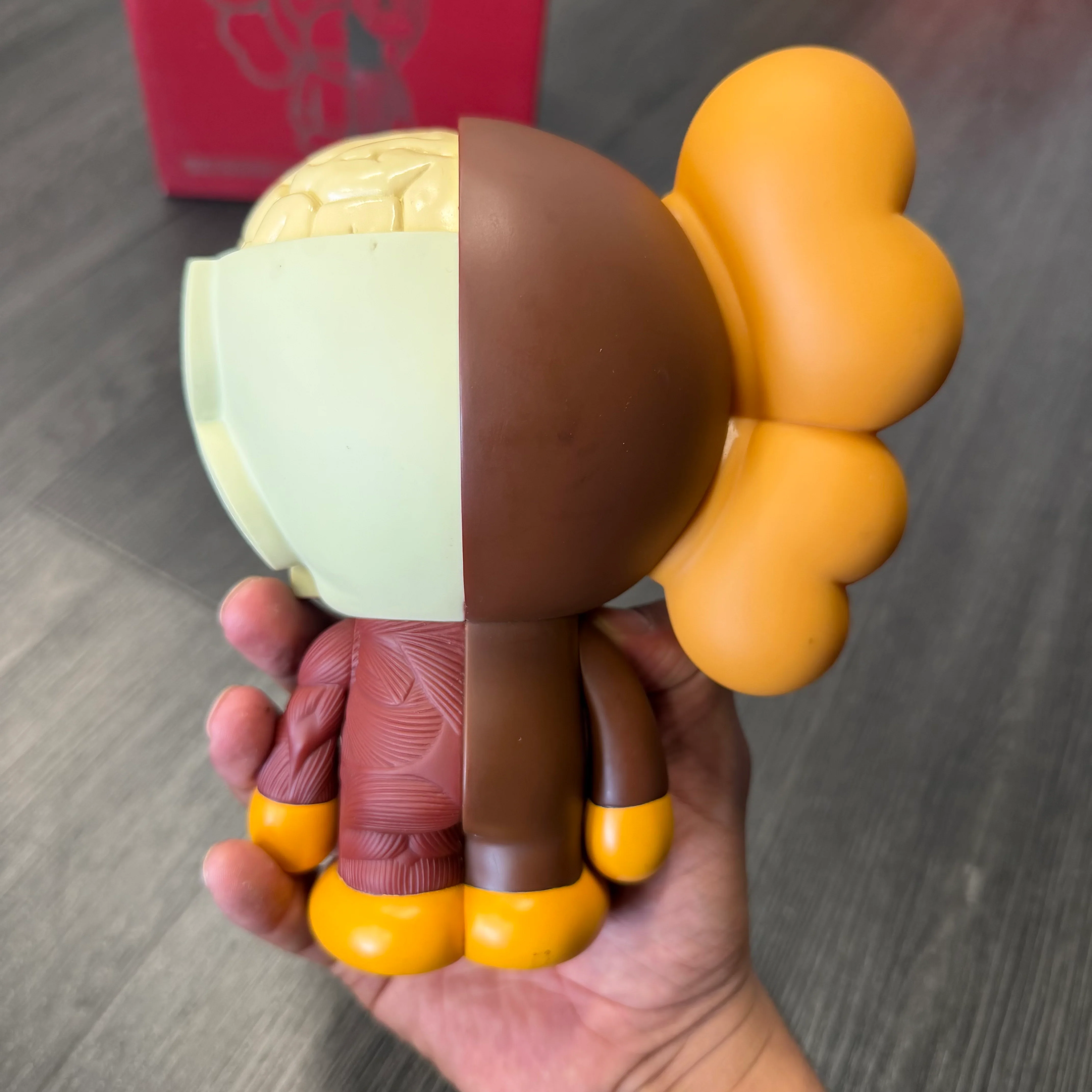 KAWS Bape Dissected Baby Milo Brown - Image 2