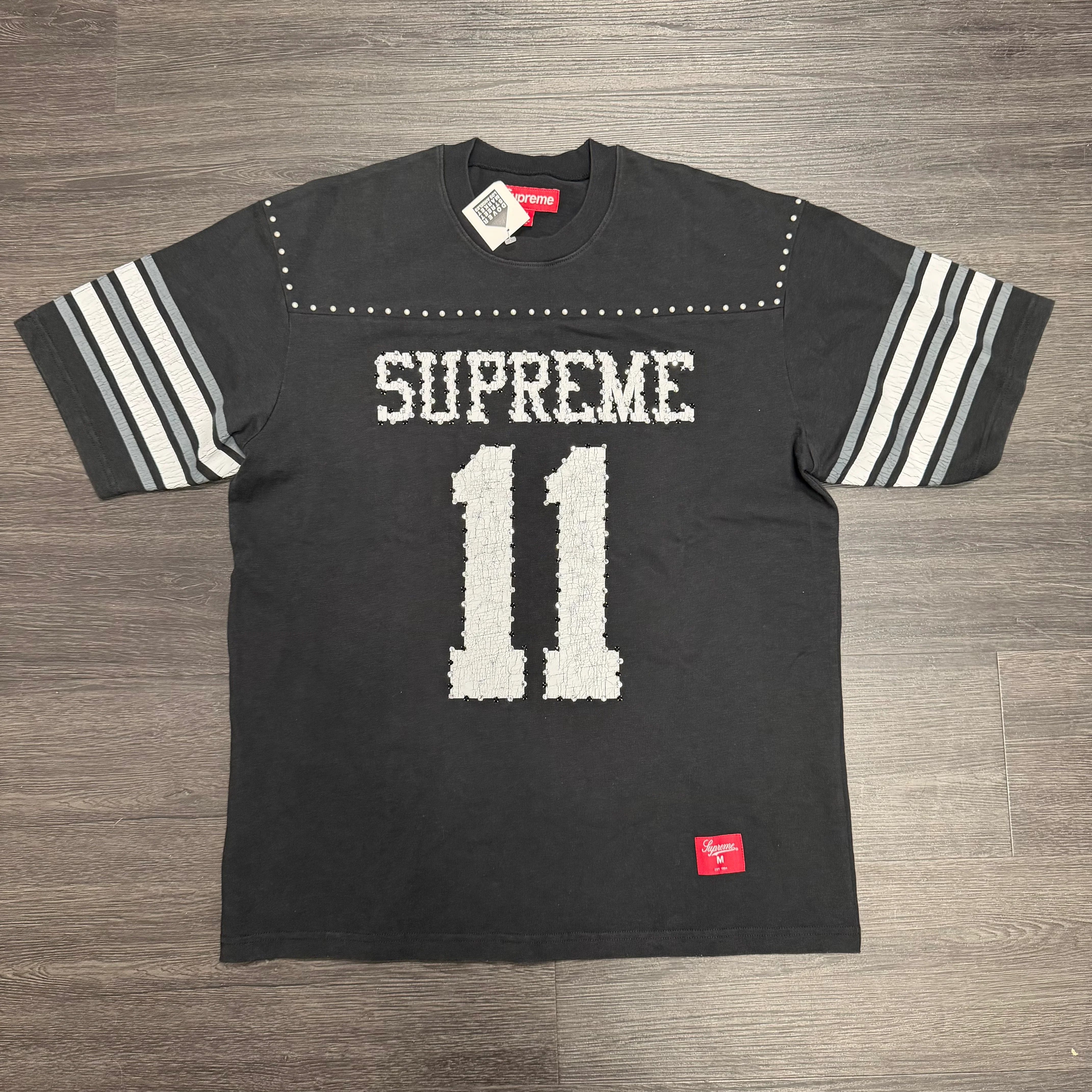 Supreme Studded S/S Football Top Tan