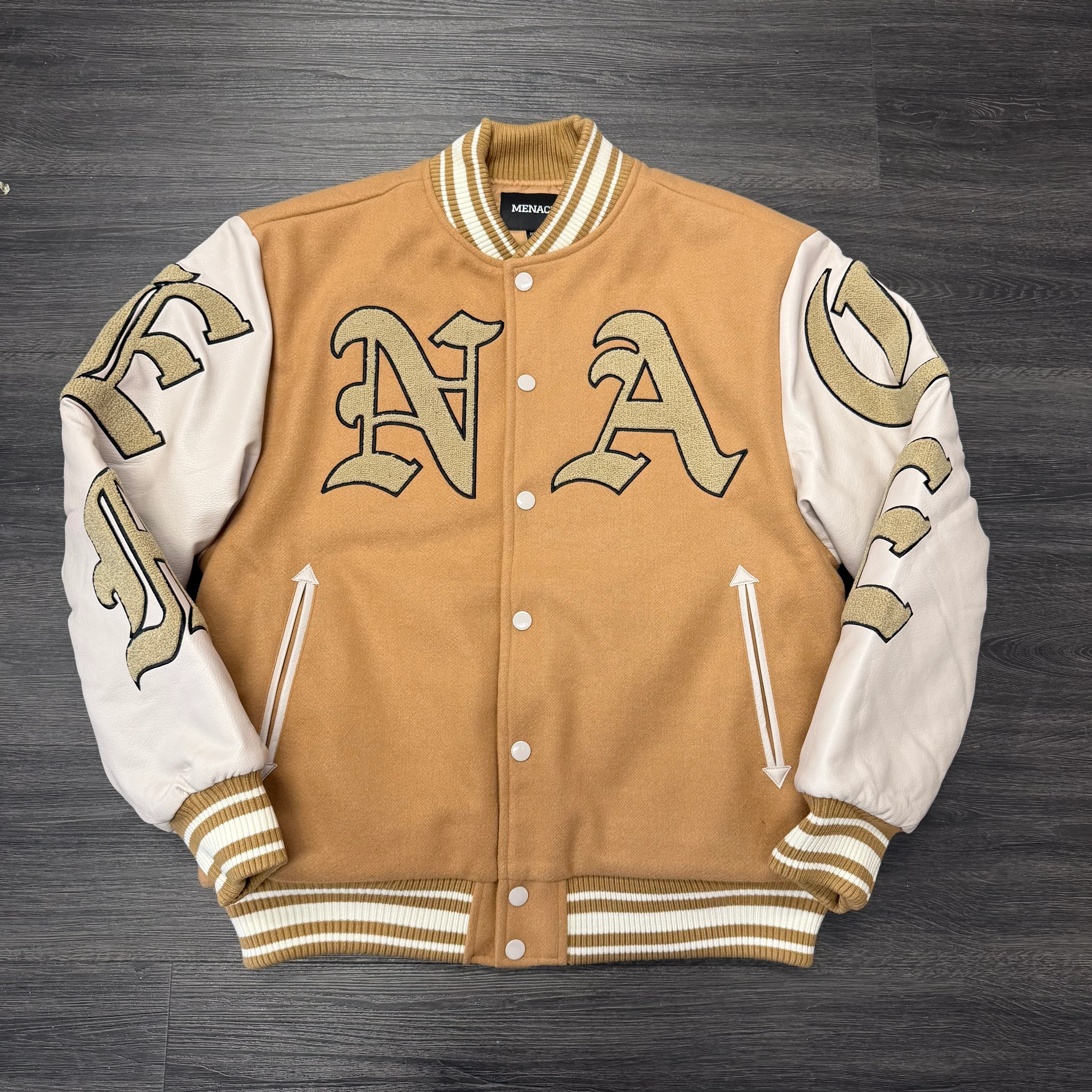 Menace God Willing Varsity Jacket - Image 2