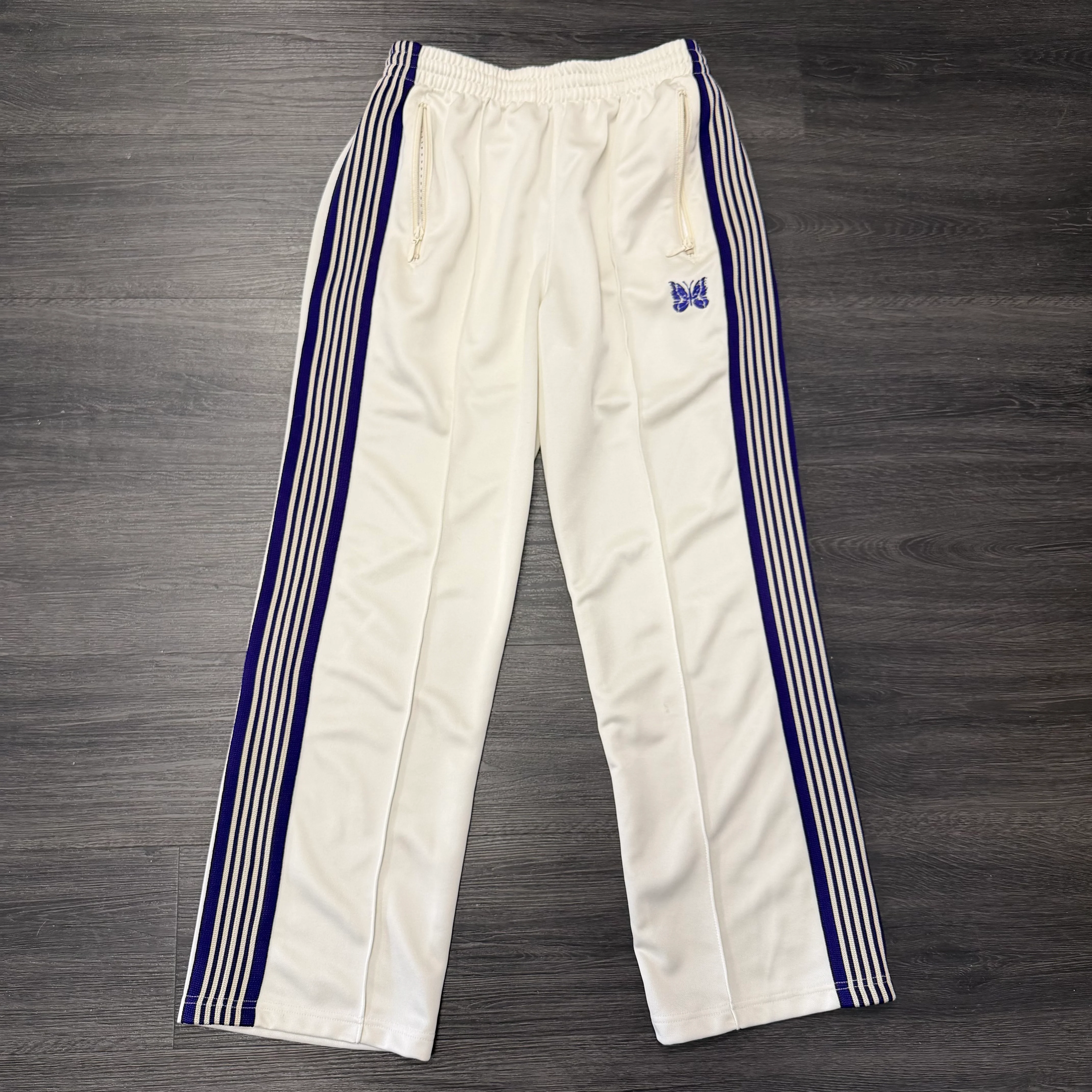 Needles Track Pants Wht Purple