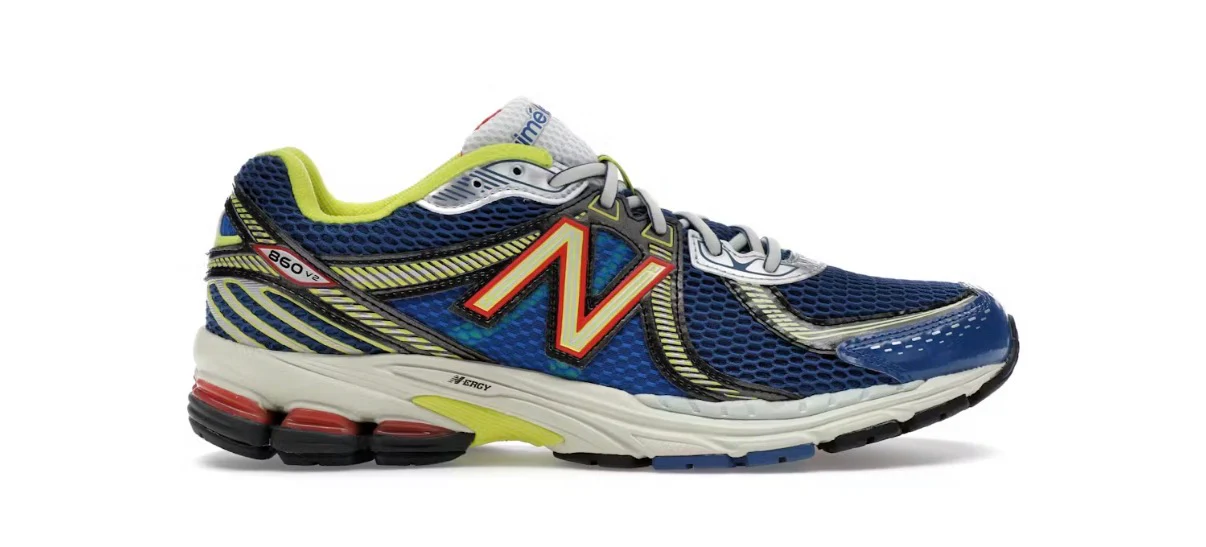 New Balance 860v2 Aimé Leon Dore Blue Yellow