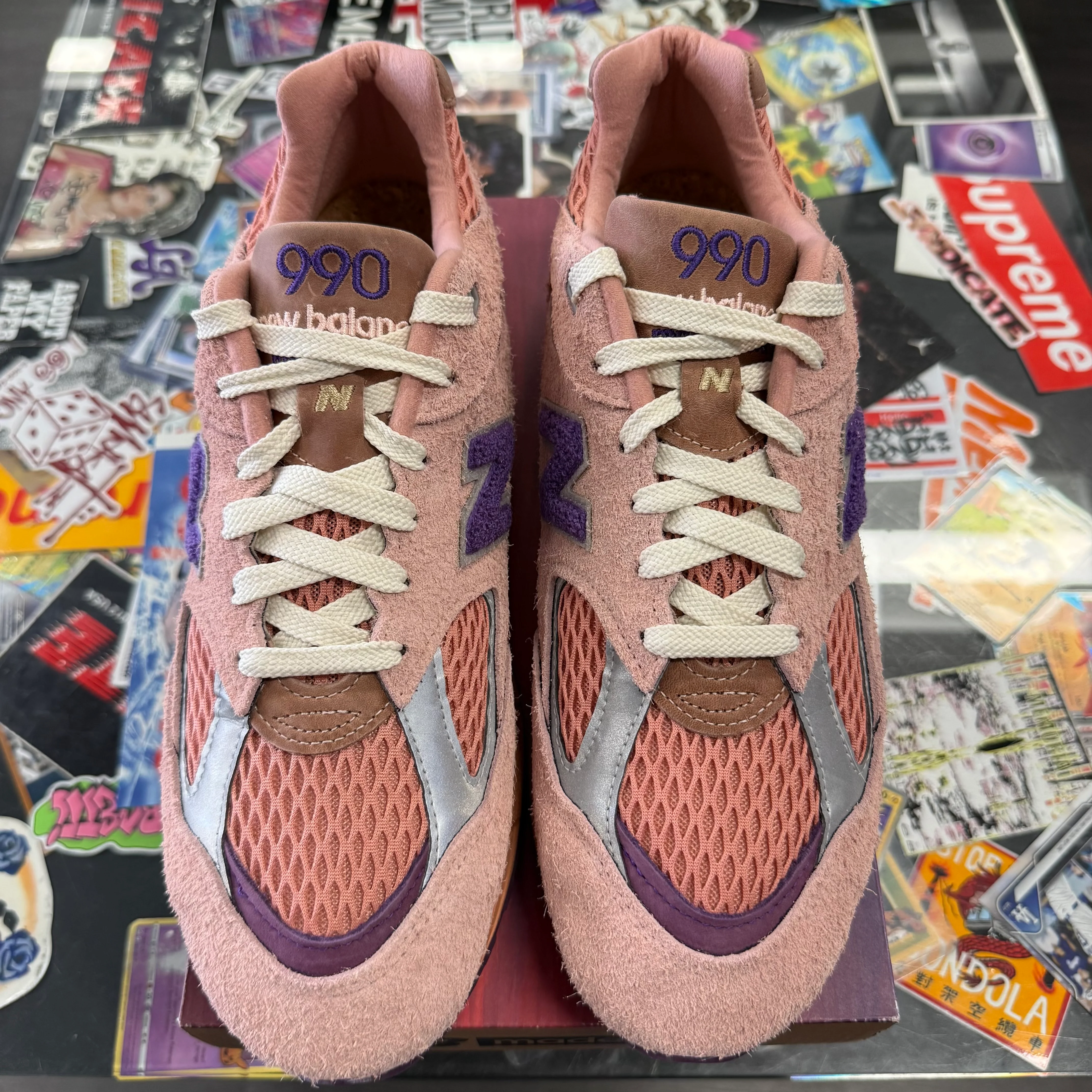 New Balance 990V2 Salehe Bembury Sand Be The Time U11 - Image 2