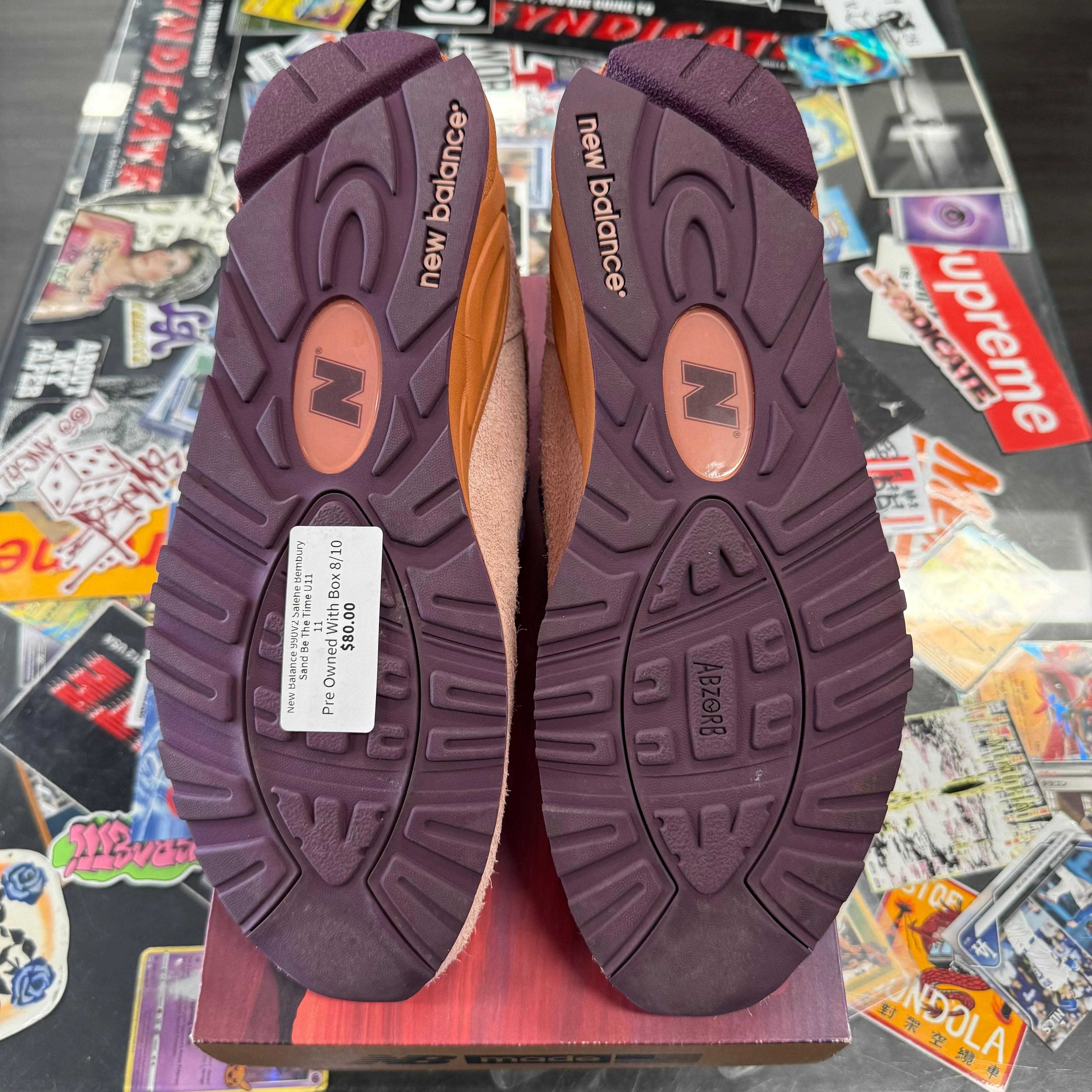 New Balance 990V2 Salehe Bembury Sand Be The Time U11 - Image 3