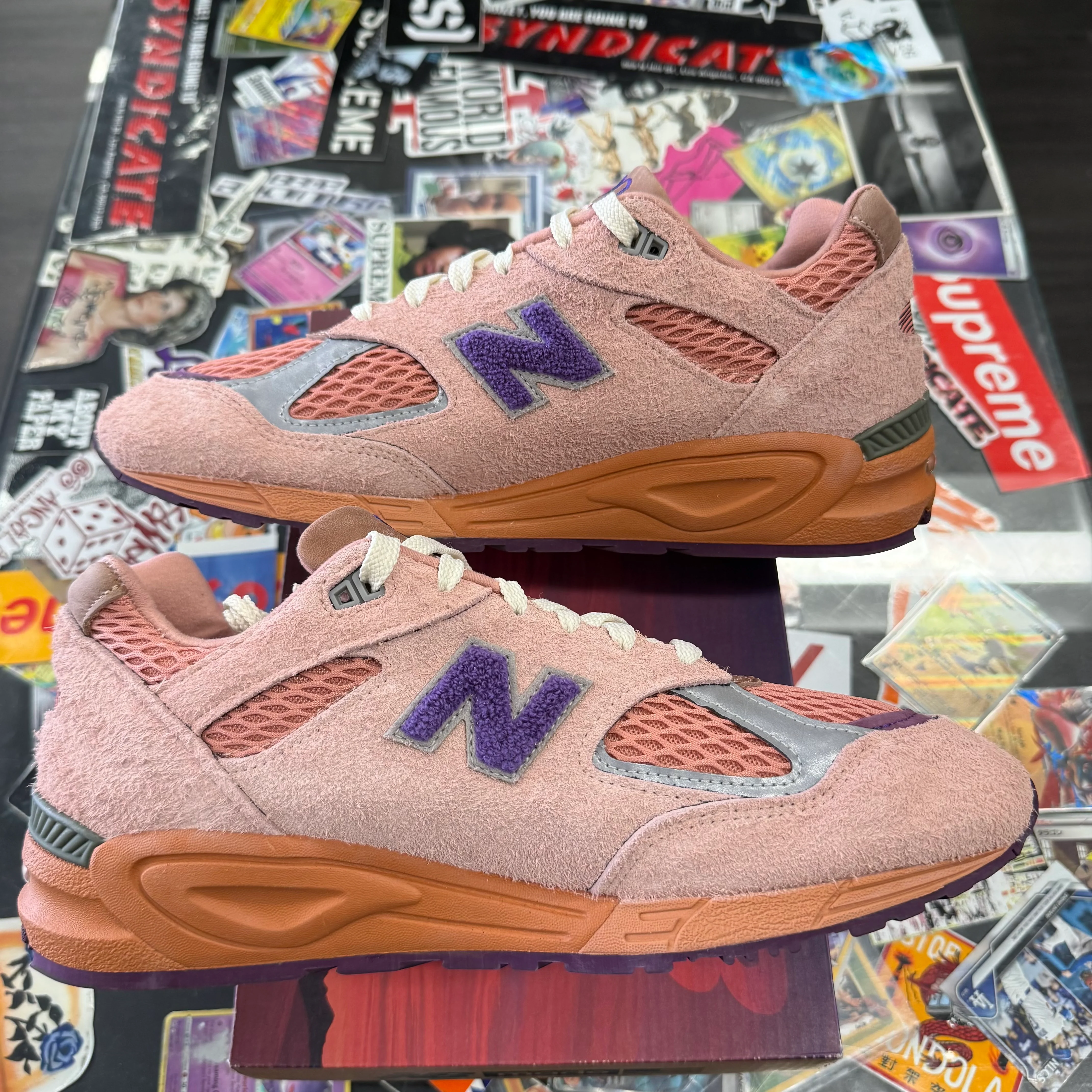New Balance 990V2 Salehe Bembury Sand Be The Time U11 - Image 5