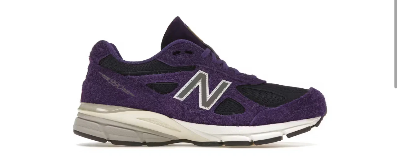 New Balance 990v4 MiUSA Teddy Santis Plum Purple